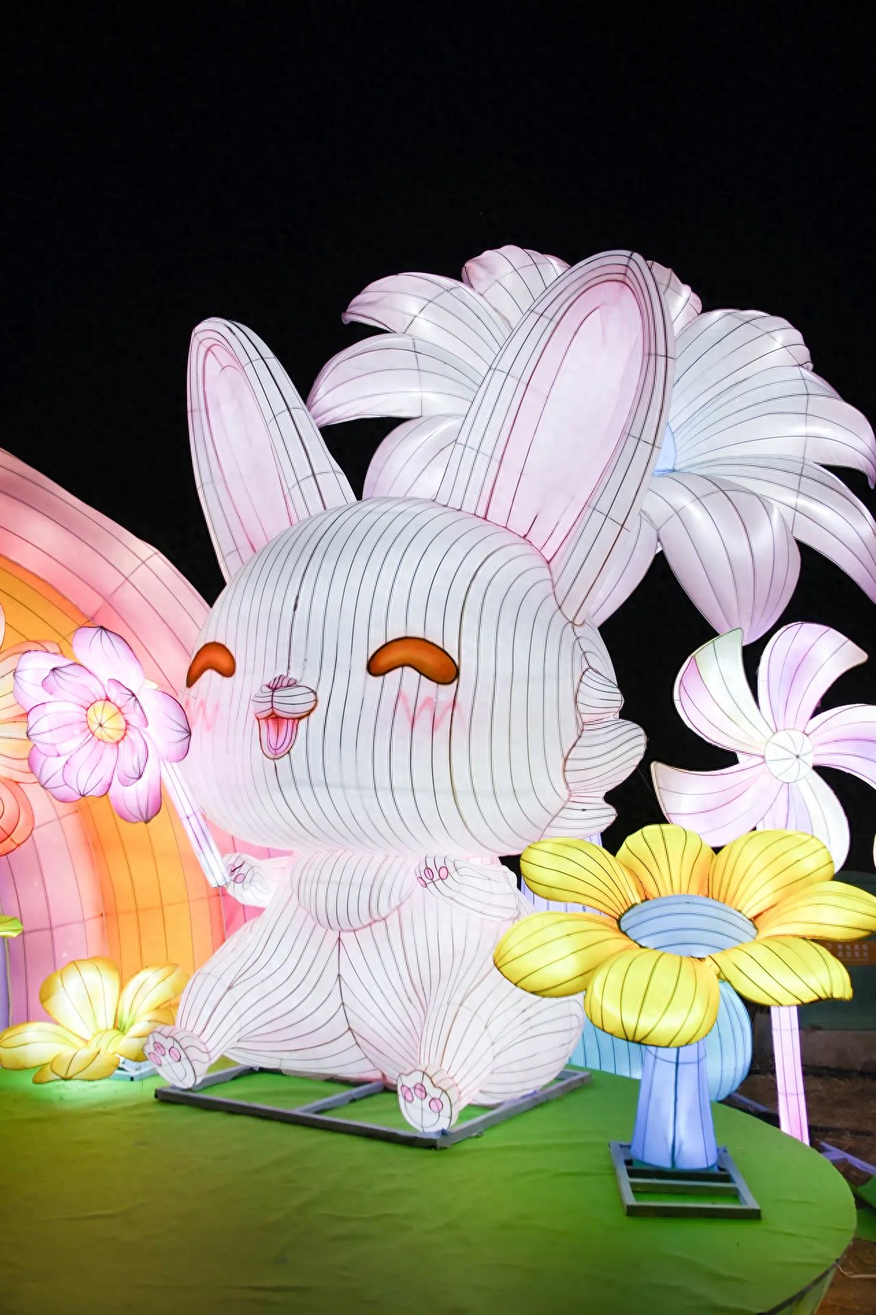 Photo by Beijing Wenyu River Park - Rabbit Lantern Night Scene