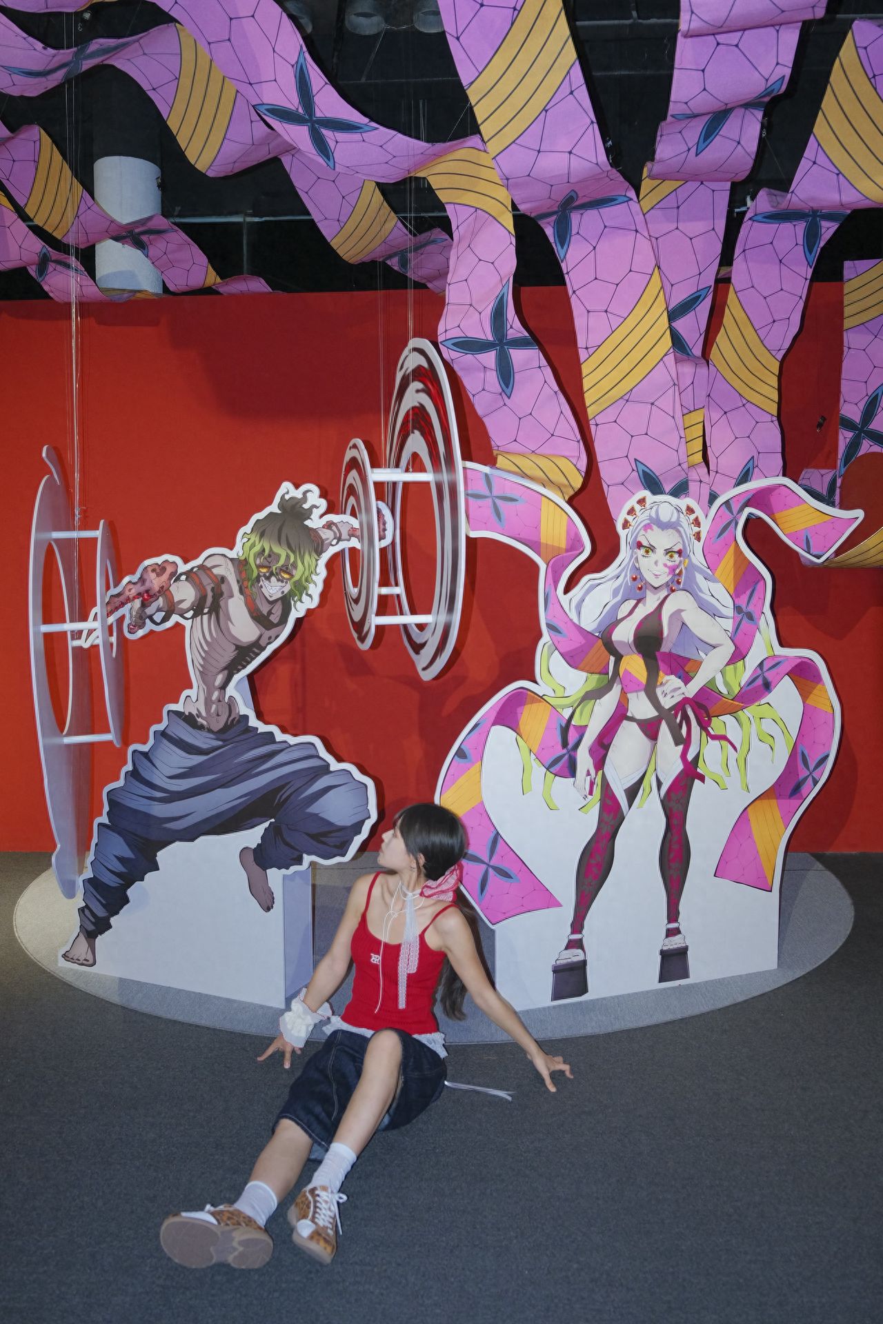 Photo by Chaoyang Joy City - Demon Slayer Exhibition Villain Standees