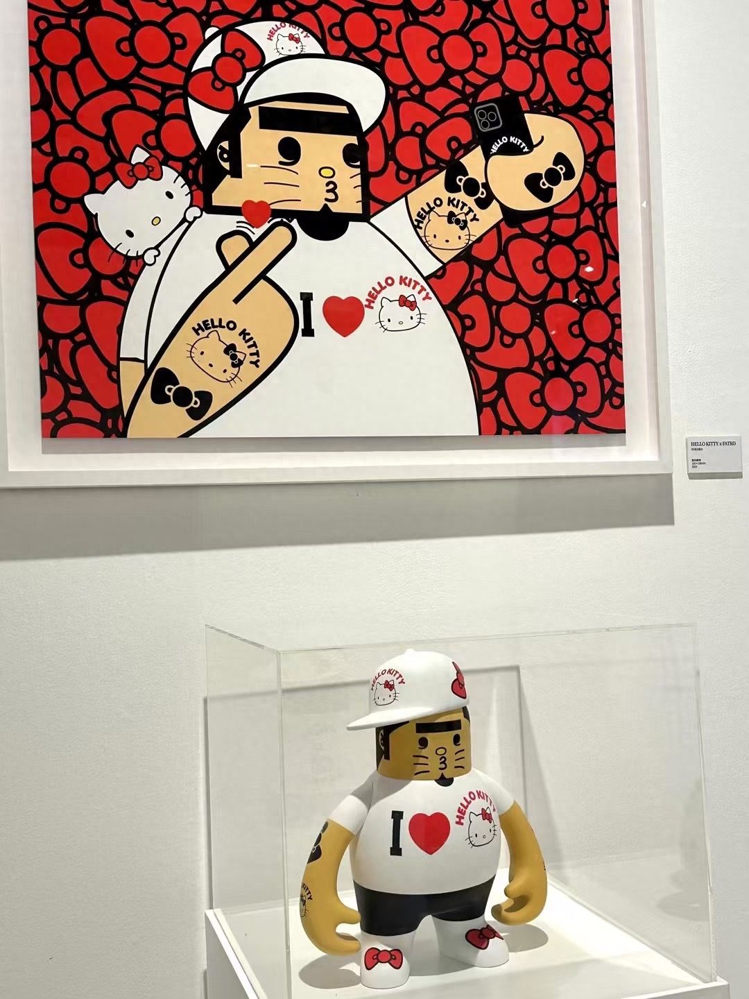 Photo by Hello Kitty Light and Shadow Exhibition - Hello Kitty Tattoo Art