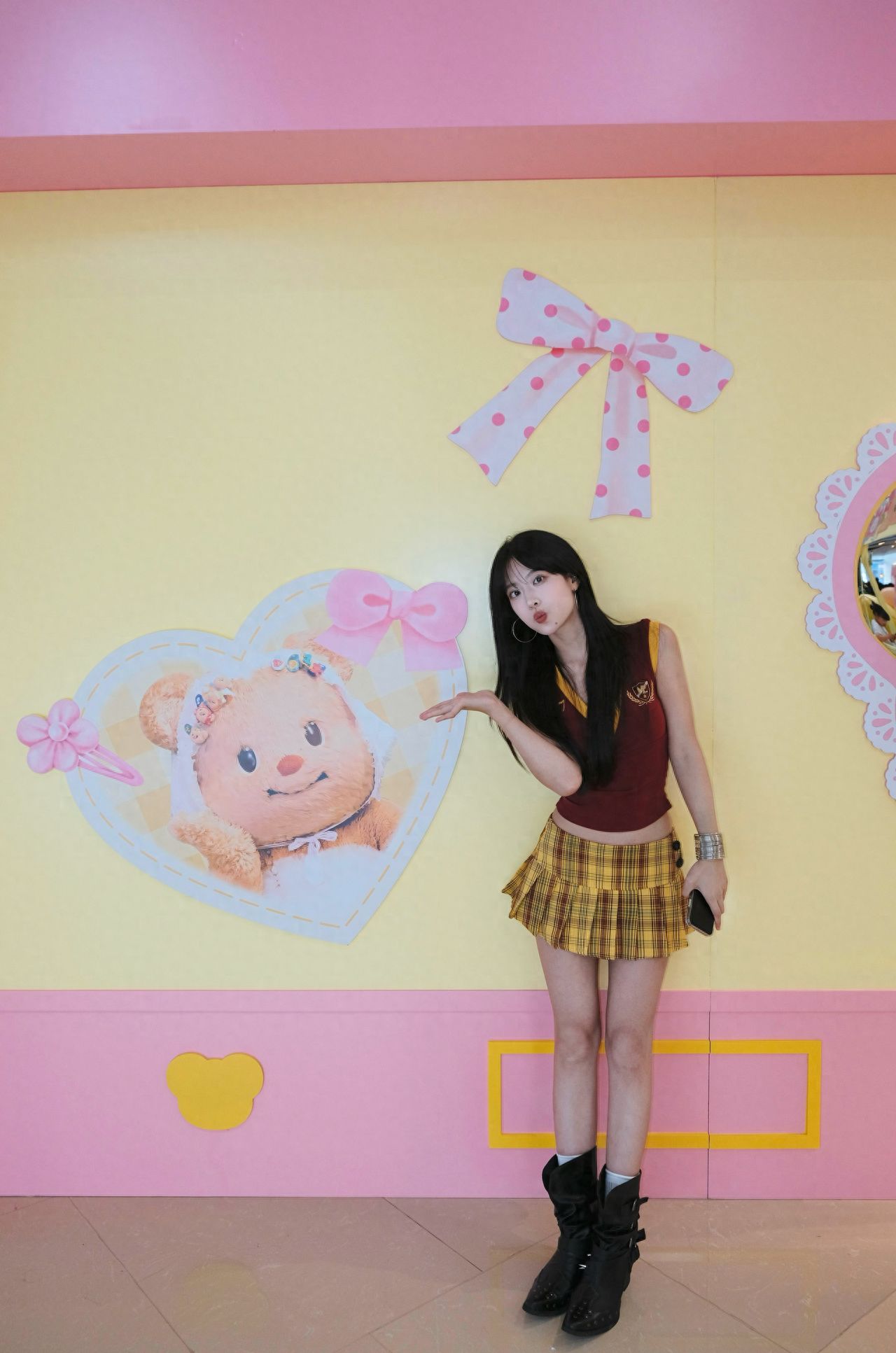 Photo by Beijing Chaoyang Hopson One - Bow-Knot Butter Bear Stickers