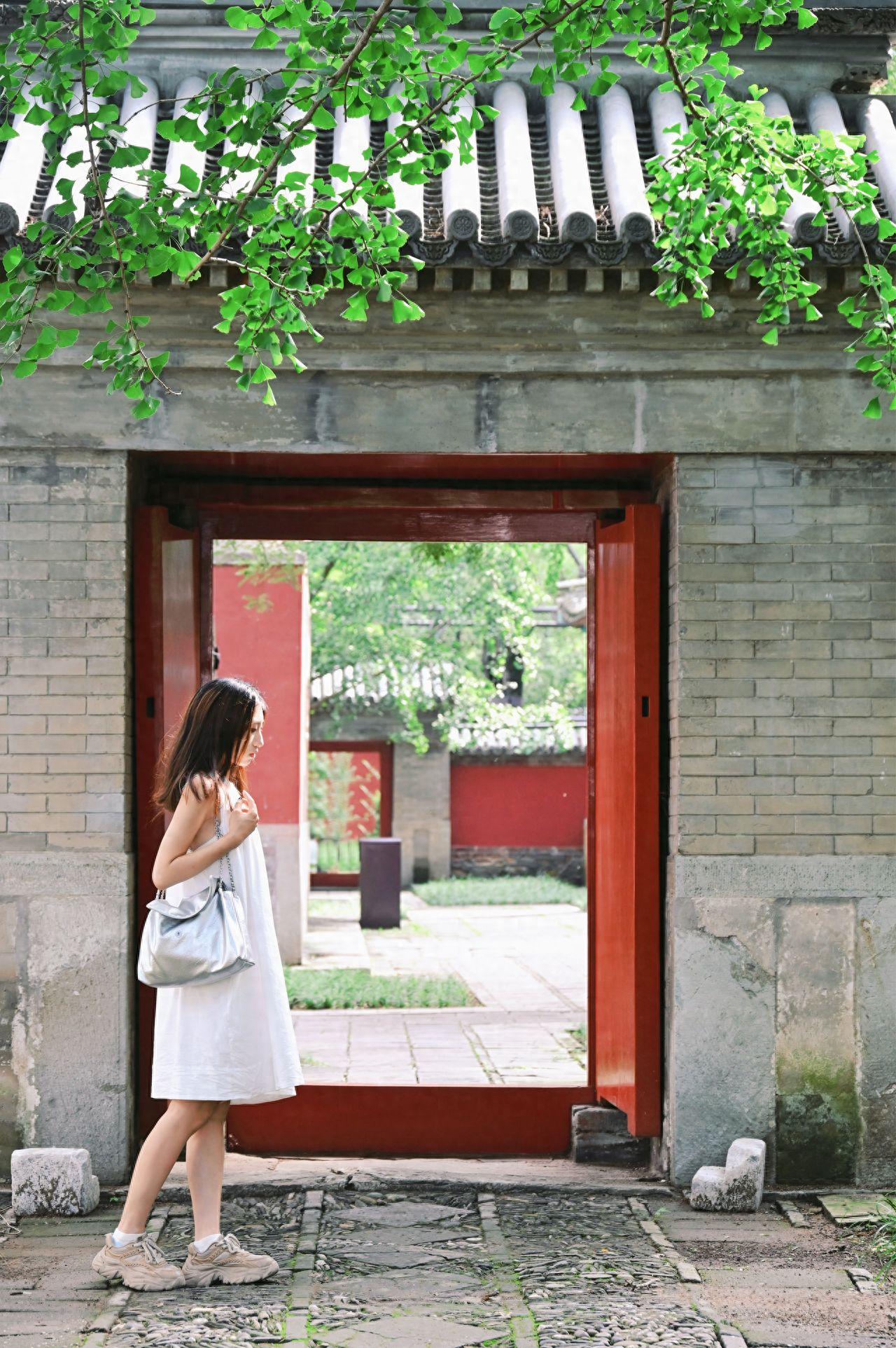 Photo by Fragrance Hill Biyun Temple - Red Gate in front of the Biyun Temple Wall