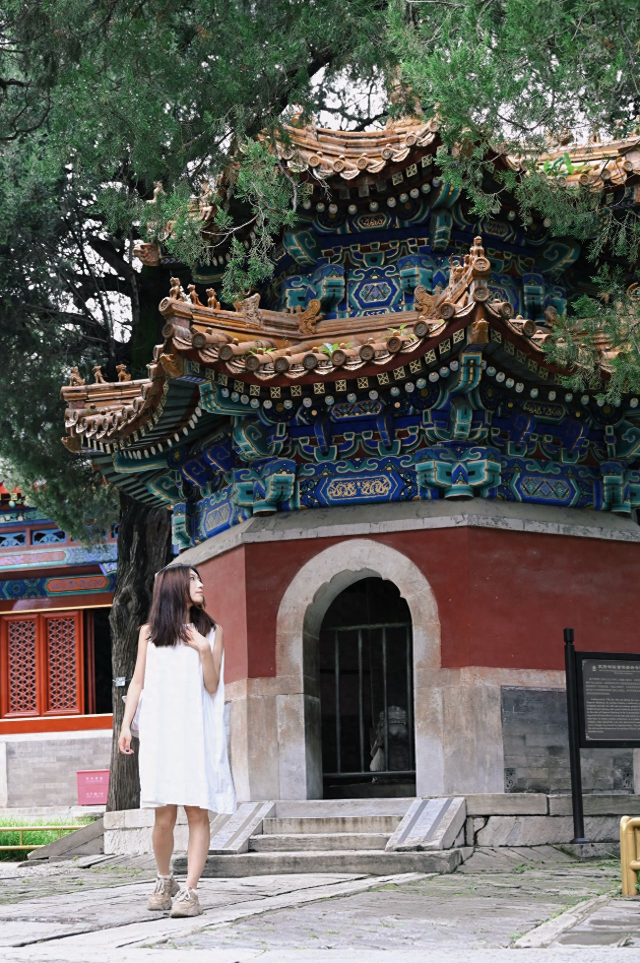 Photo by Beijing Biyun Temple - Hexagonal Structure