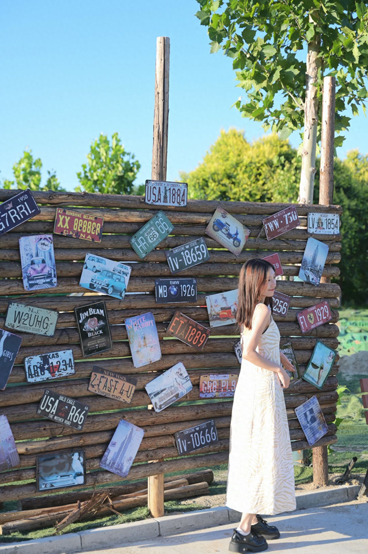 Photo by 491 Space - License Plate Wall