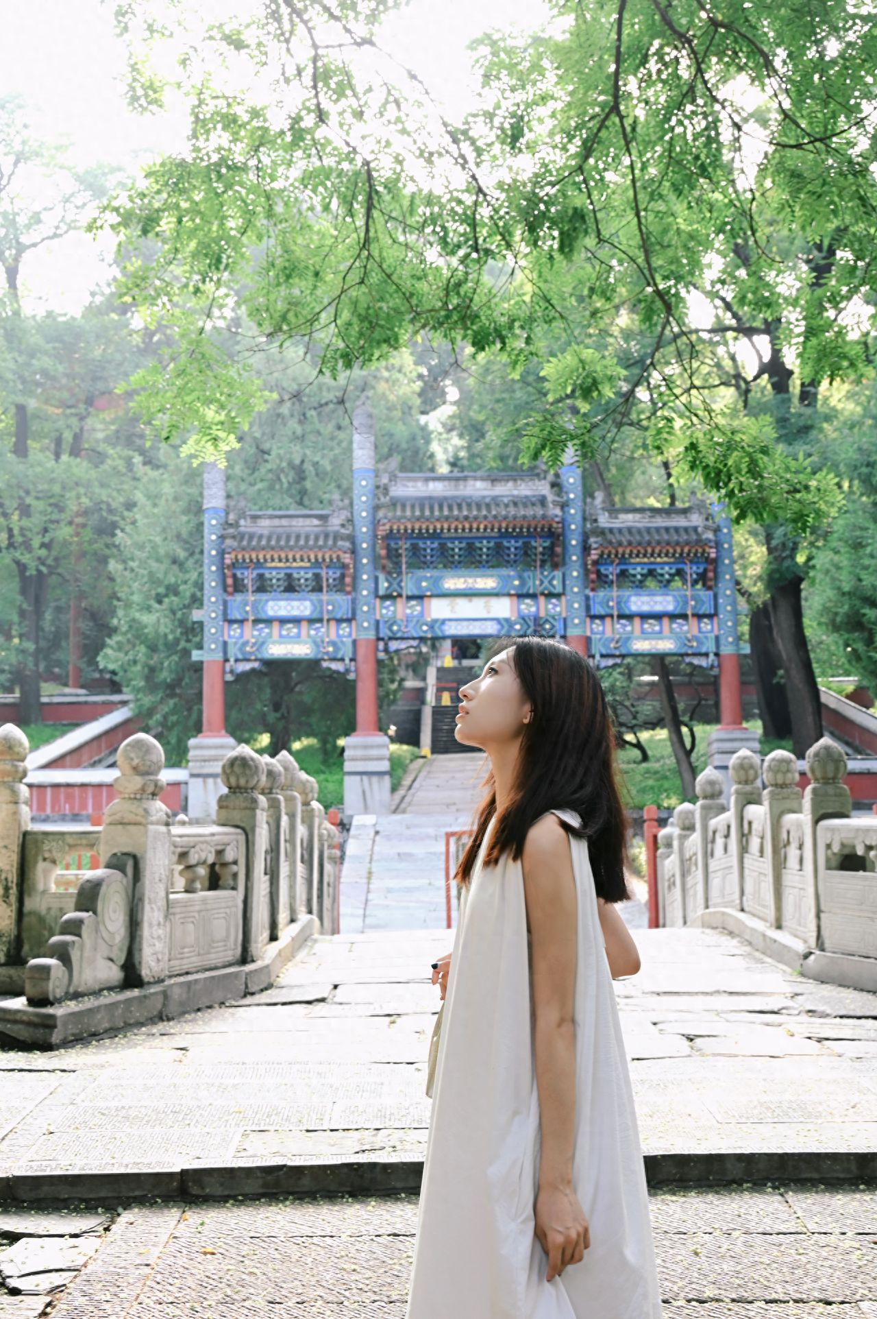 Photo by Beijing Fragrant Hills Park - Xiangshan Temple Archway and Small Bridge