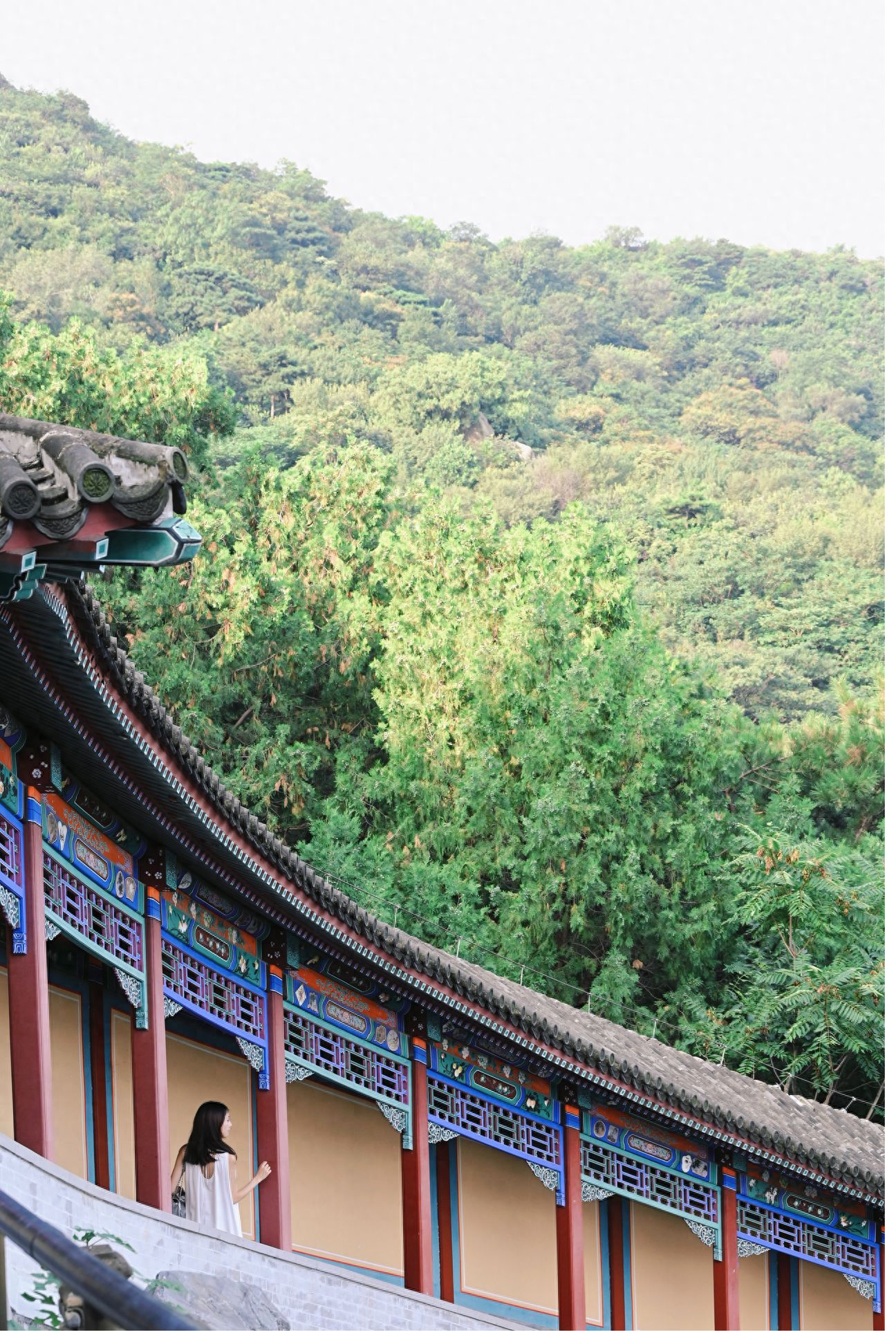 Photo by Fragrant Hills Park Fragrant Hills Temple - Chinese-style corridor