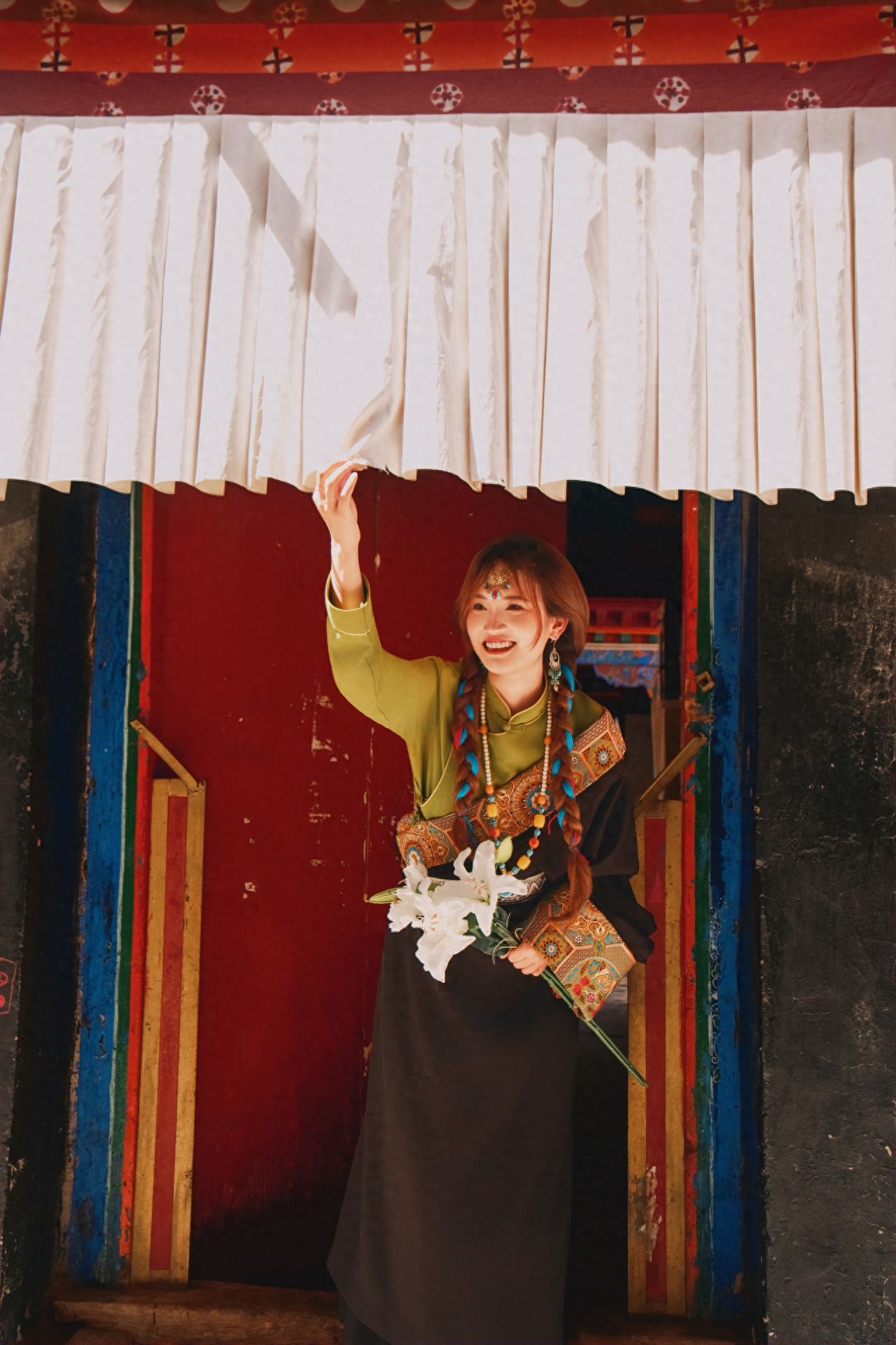 Photo spot in Barkhor Street Pedestrian Street (West 1 Entrance), China