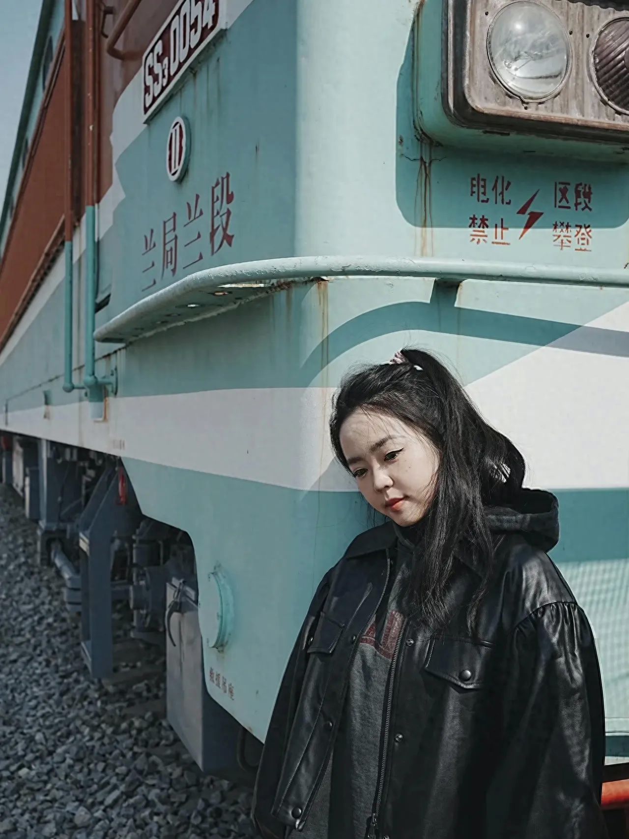 Photo by China Railway Museum - in front of the Green Train