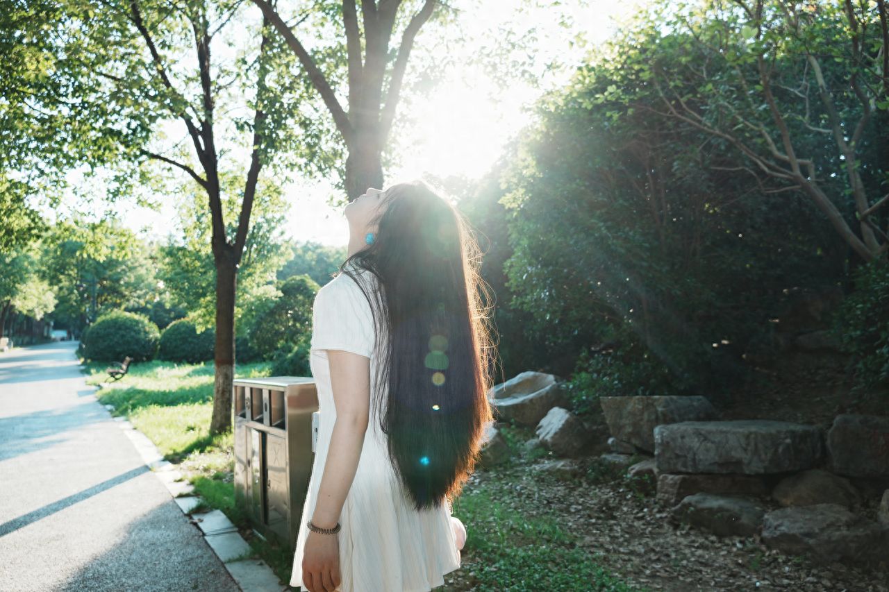 Photo by Landscaping Park - Taking a Picture with Trees on the Trail
