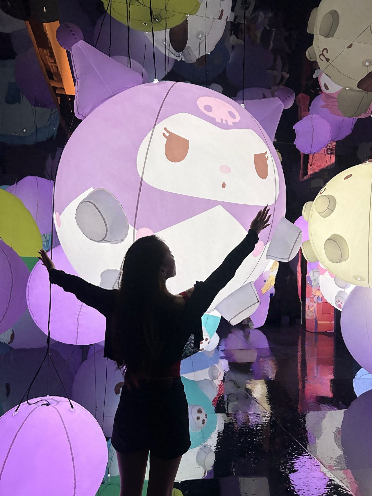 Photo by Beijing Times Art Museum - Illuminating Kuromi