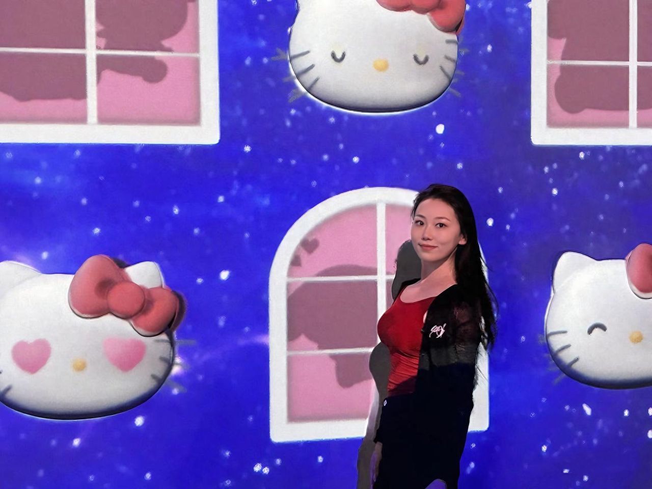 Photo by Beijing Times Art Museum - Kitty Head Window Wall