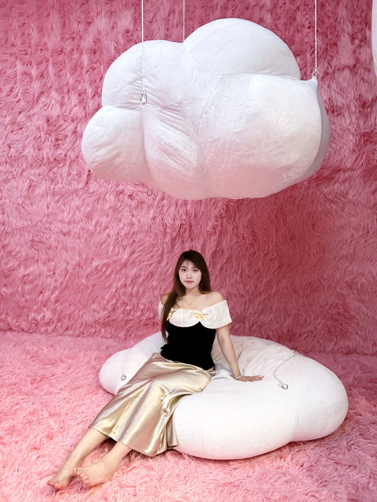 Photo by Beijing Times Art Museum - White Cloud Installation