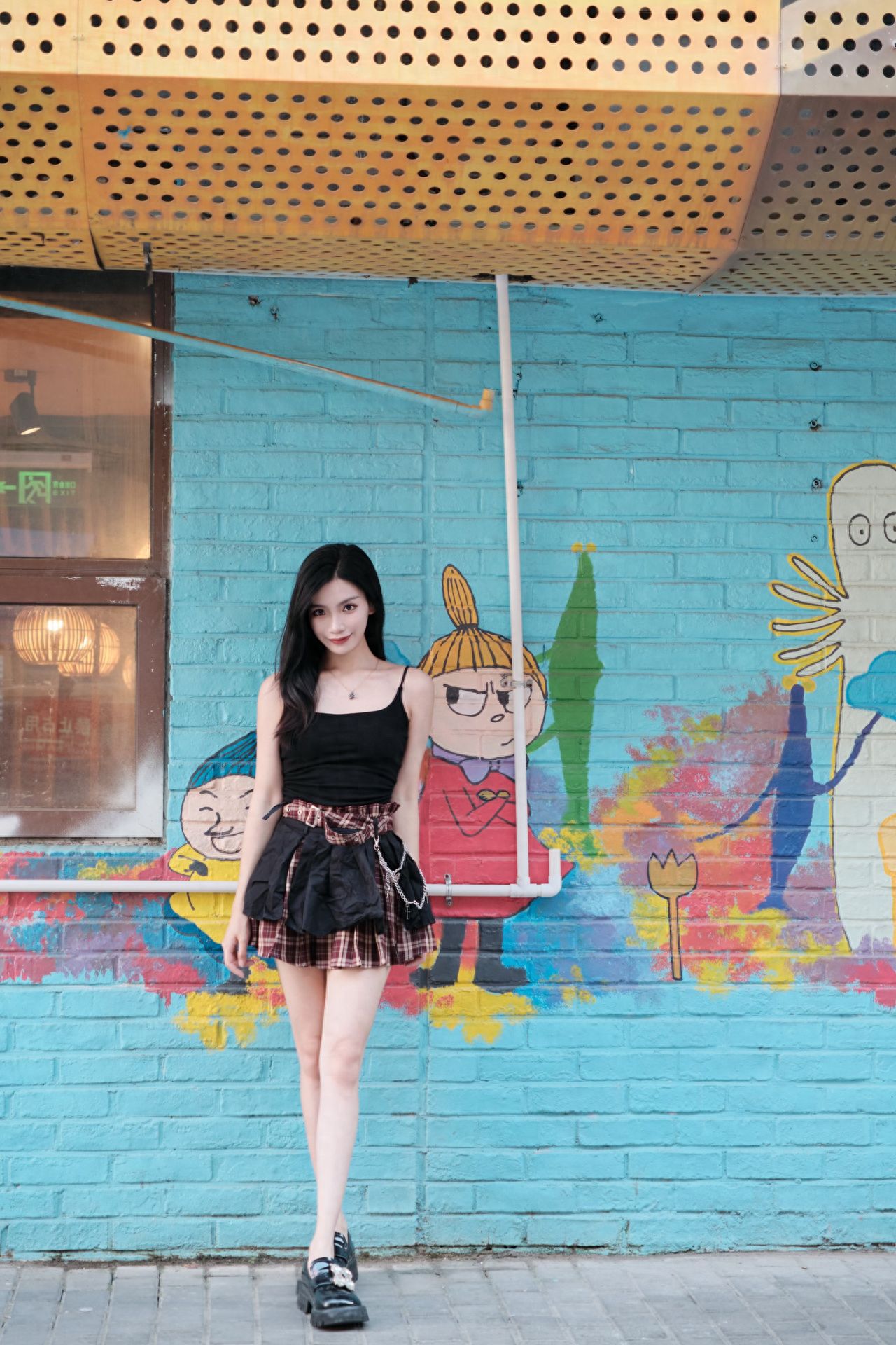 Photo by Moon River Art Town - Moomin Valley Yamei Wall Painting