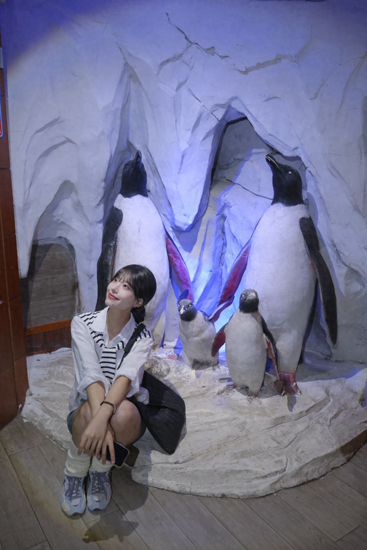 Photo by Pacific Ocean Underwater World Expo - Penguin Sculpture