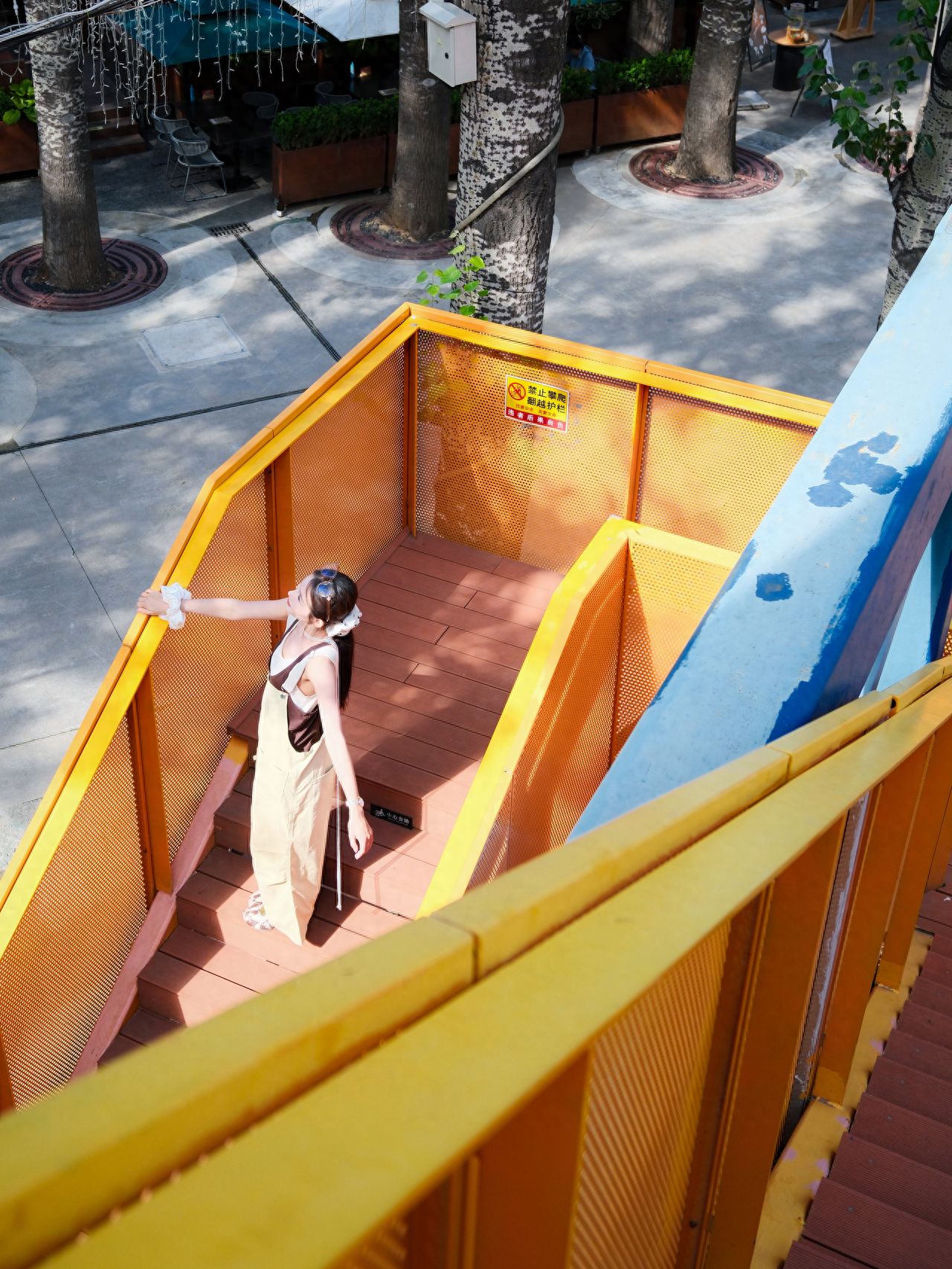 Photo by Beijing Satellite Manufacturing Factory Science and Technology Park - On the Yellow Staircase