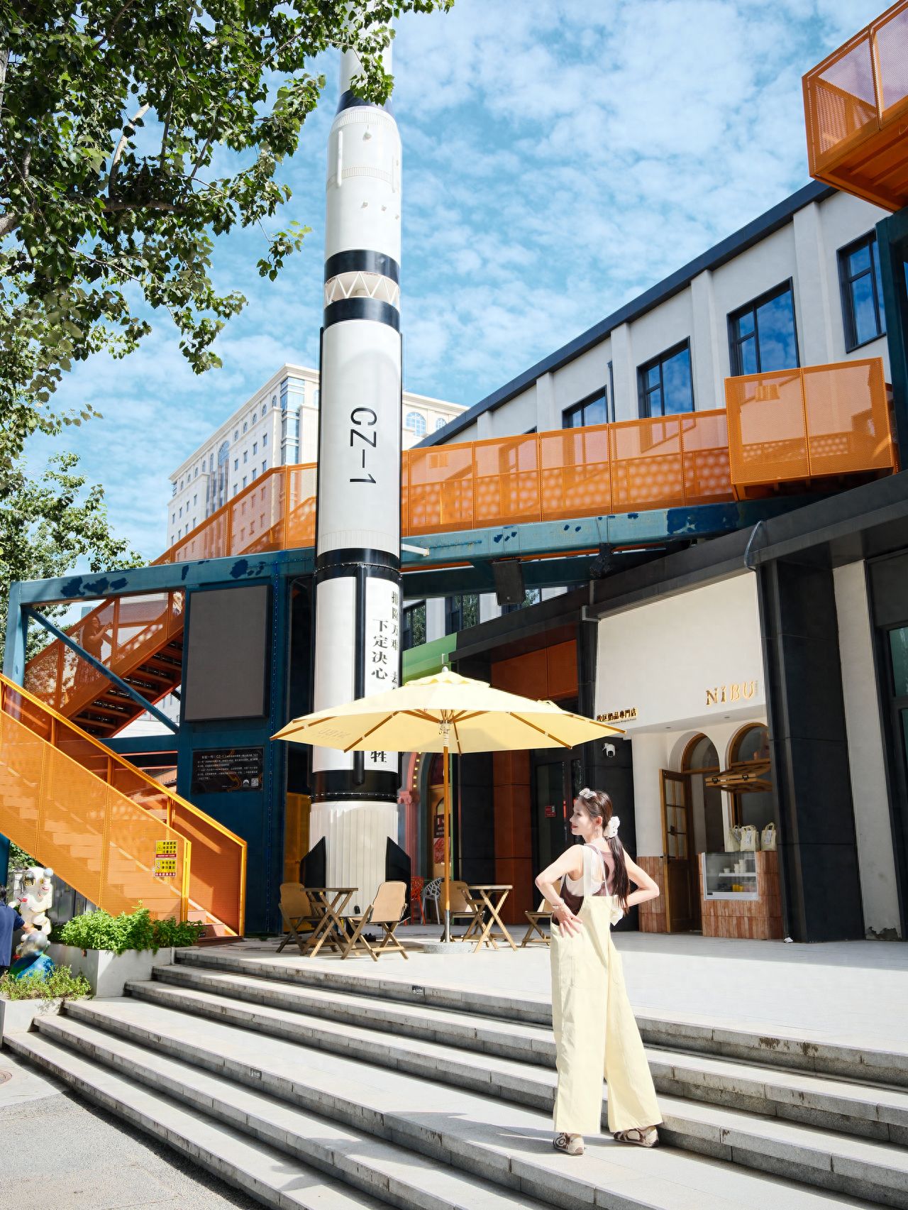 Photo by Beijing Satellite Manufacturing Factory Science and Technology Park - Rocket Model Group Photo