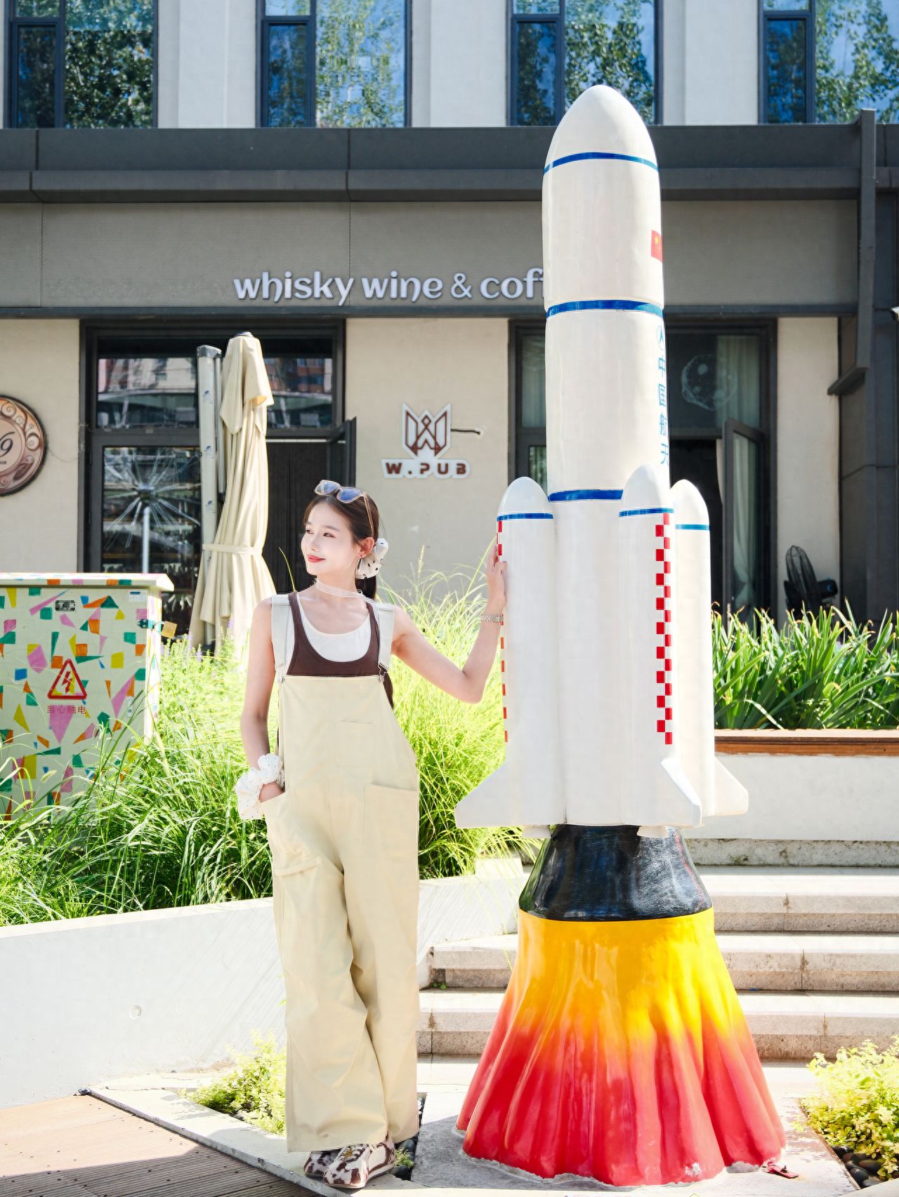 Photo by Beijing Satellite Manufacturing Factory Science and Technology Park - Rocket Model