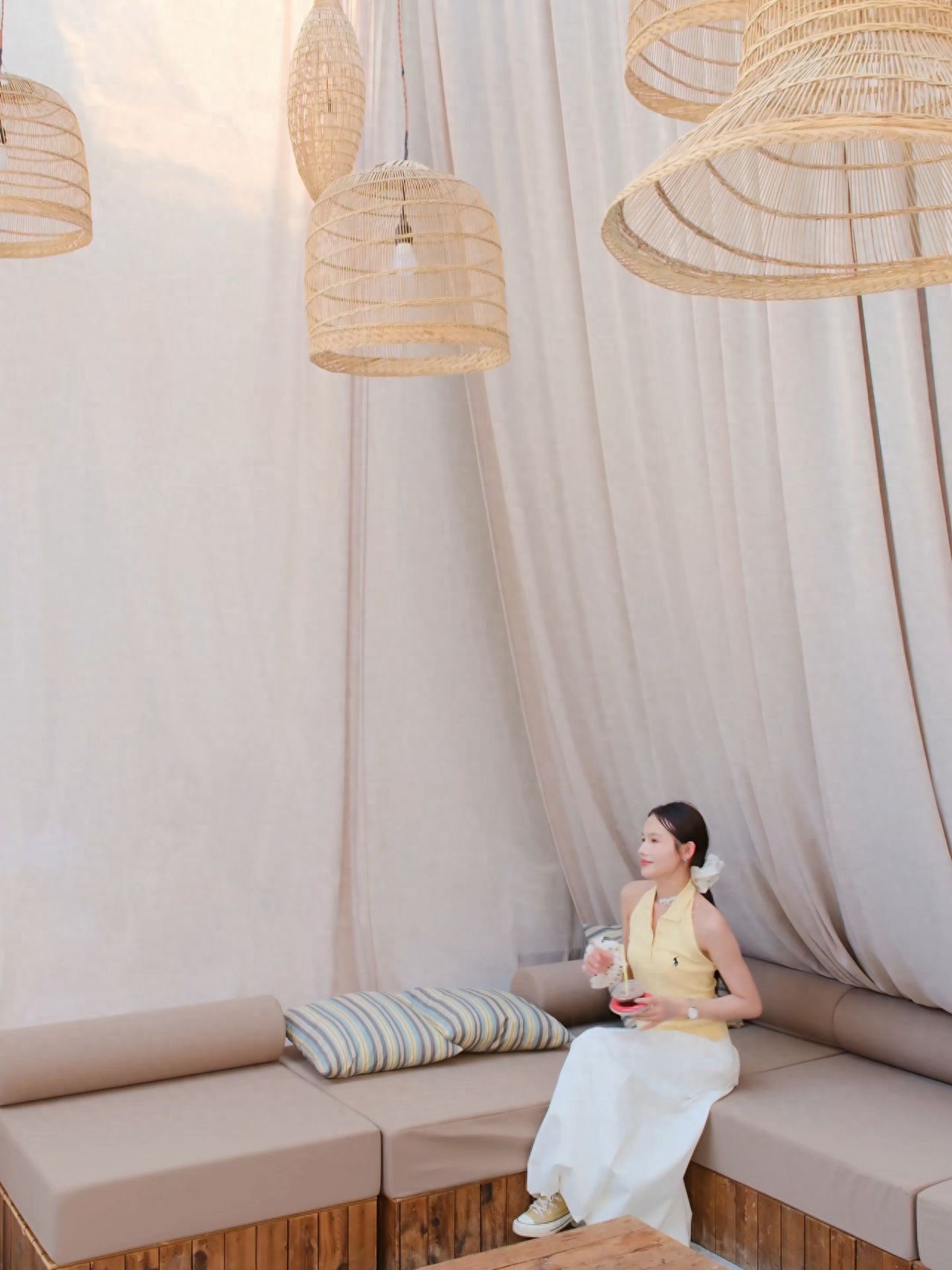 Photo by Huashanyuan - Bamboo Woven Lamp