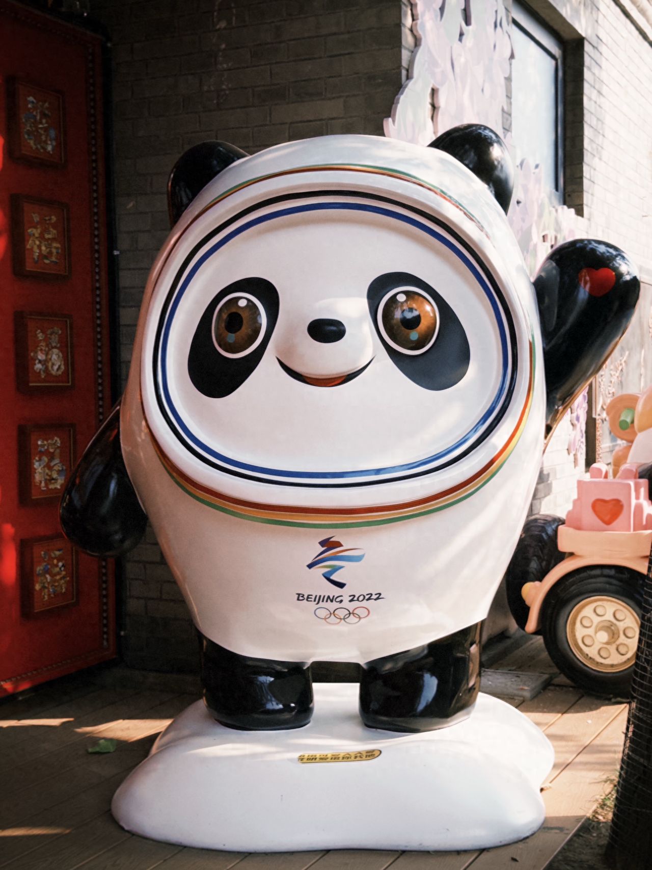 Photo by Romantic Hutong - Bing Dwen Dwen Plush Installation