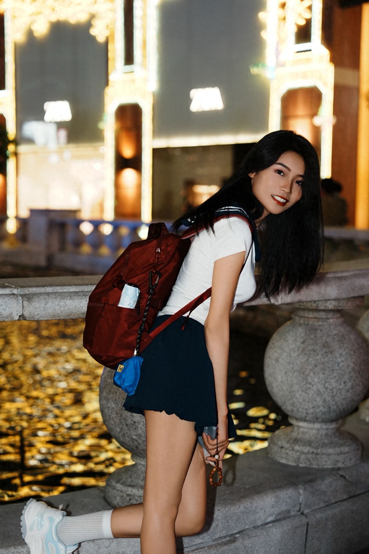 Photo by Beijing Blue Harbor - Group photo with stone piers and buildings