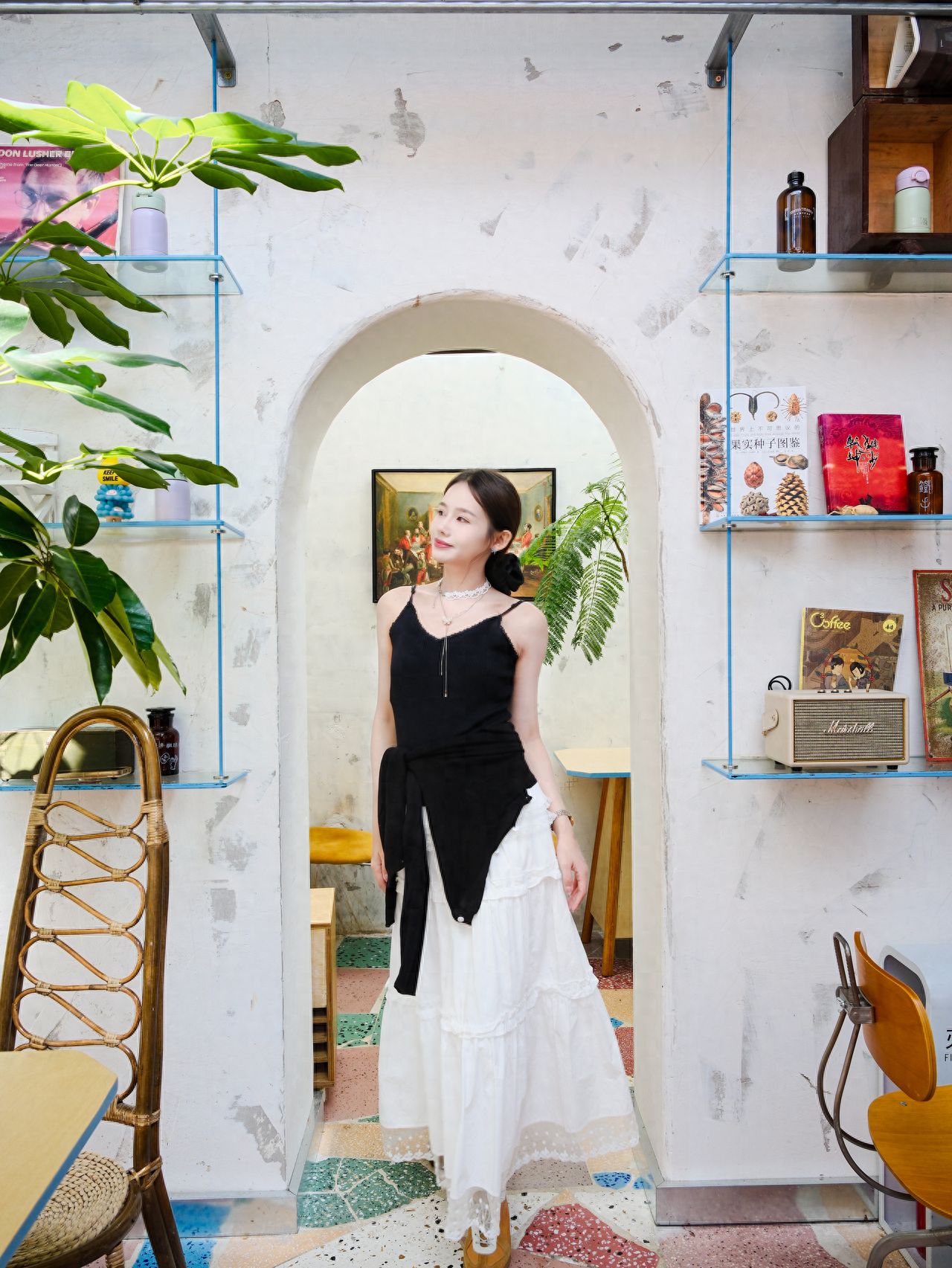 Photo by Iron Hand Coffee (Friendship Garden Store) - White Archway