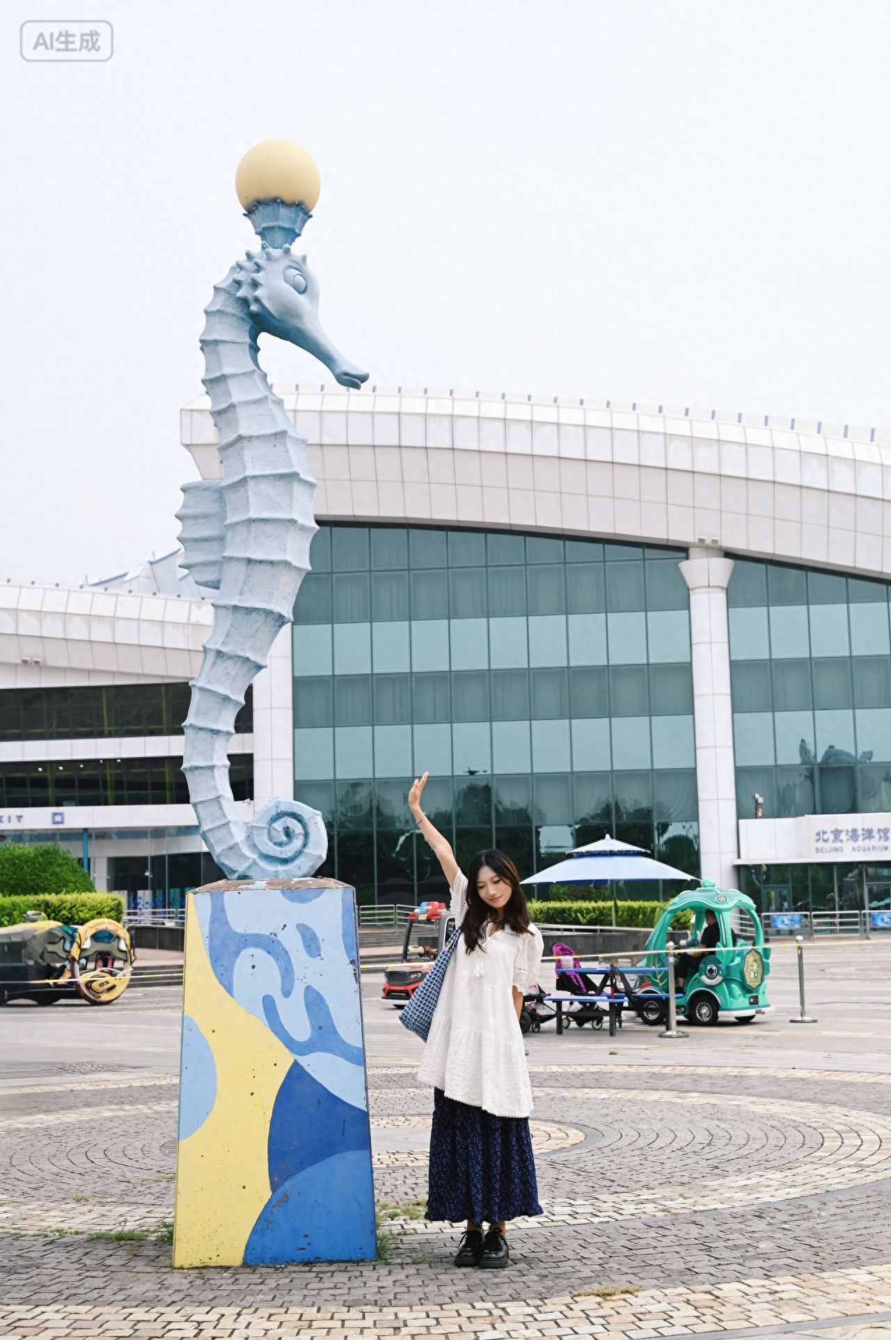 Photo by Beijing Aquarium - Seahorse Sculpture