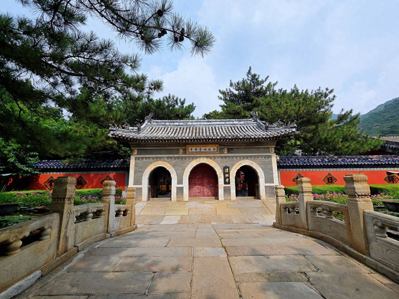 Photo by Tanzhe Temple - Stone Bridge and Imperially-Built Xiuyun Zen Temple
