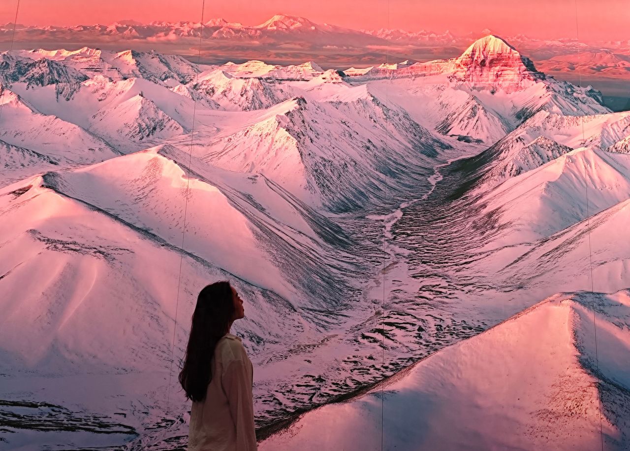 Photo by Beijing Luo Hong Photography Art Museum - Framed with Snow Mountain Exhibits