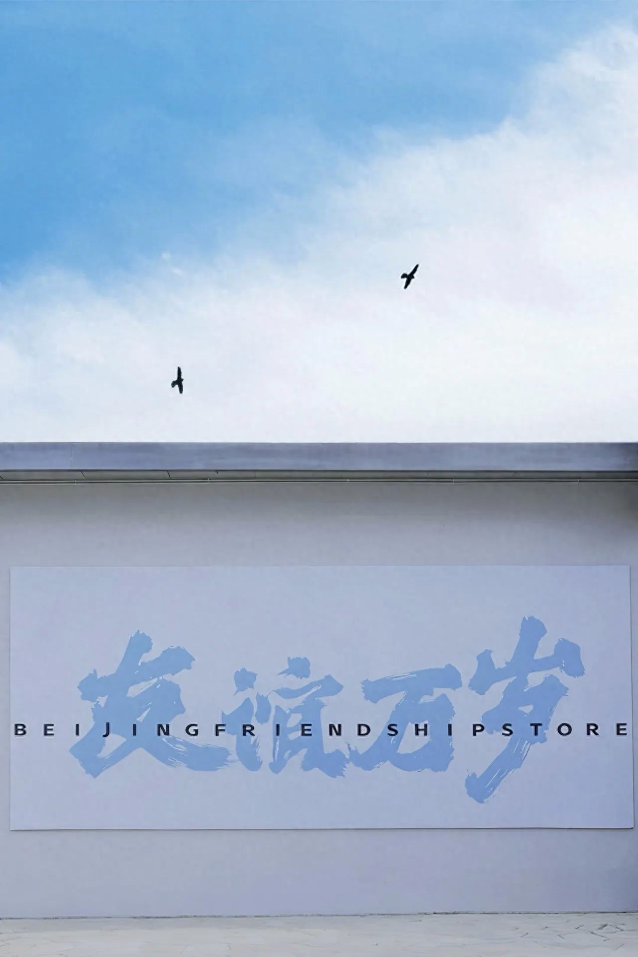 Photo by Beijing Friendship Store - Everlasting Friendship Giant Character Placard