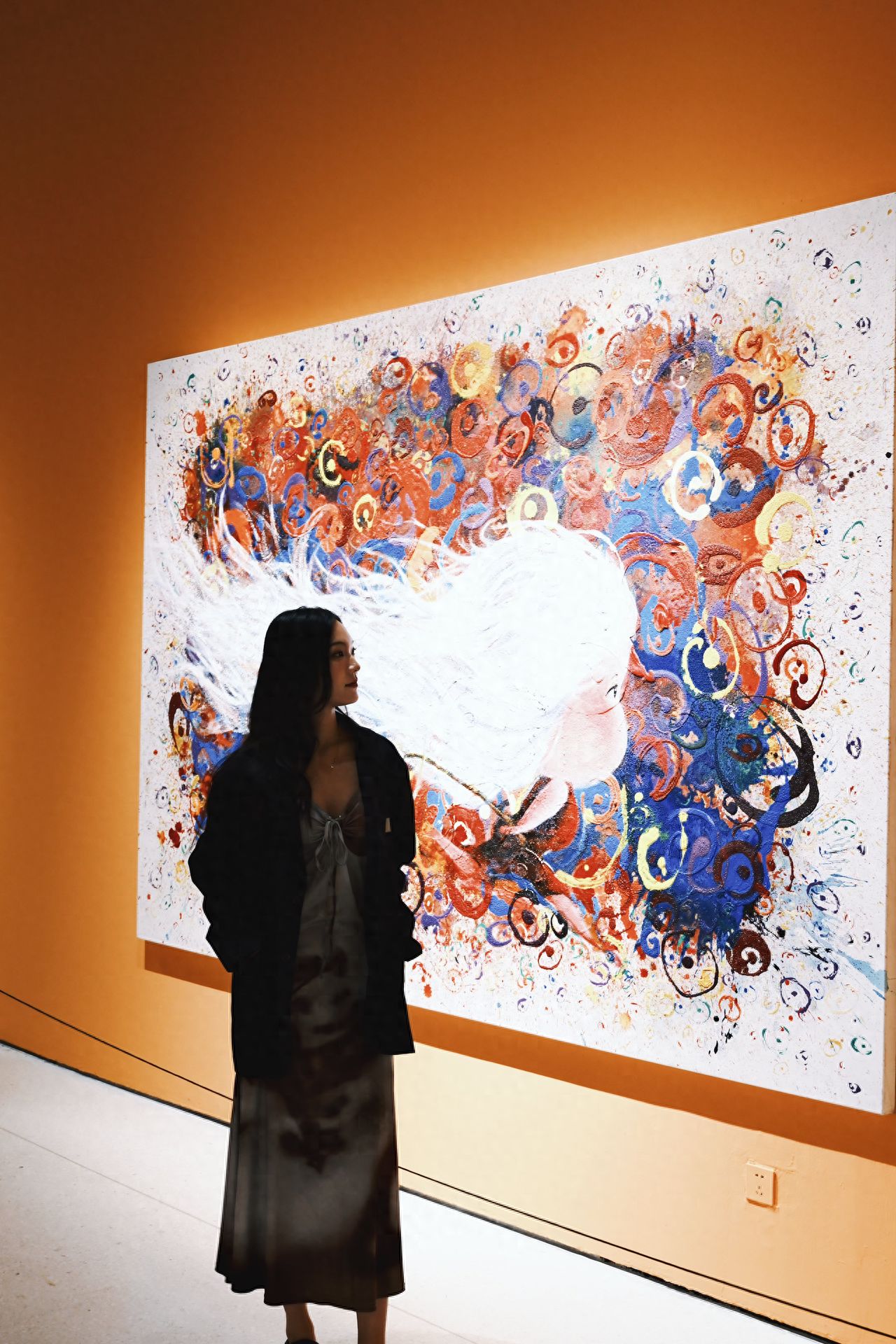 Photo by Beijing Times Art Museum - Painting of a White-Haired Girl