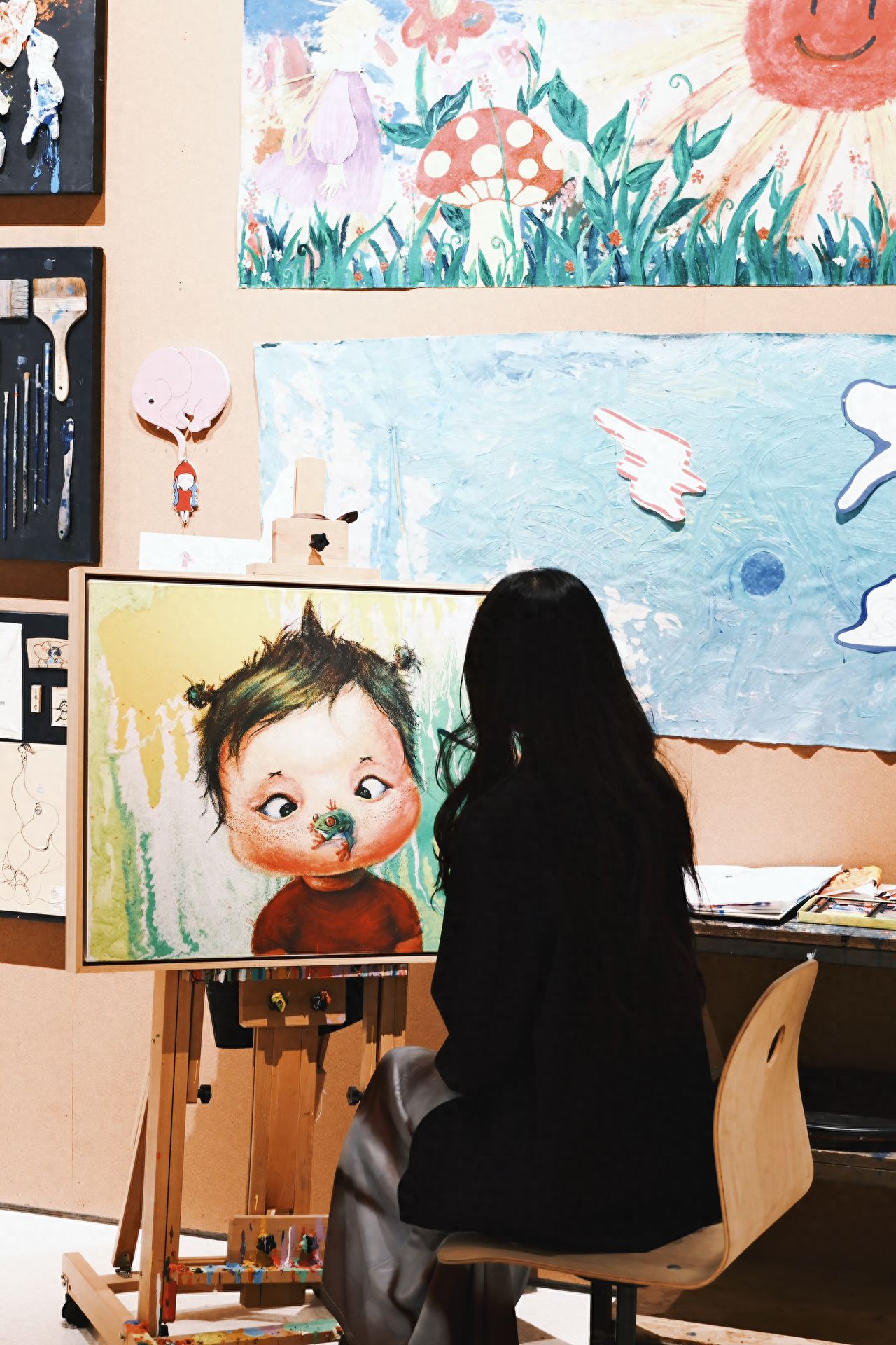 Photo by Beijing Times Art Museum - Easel