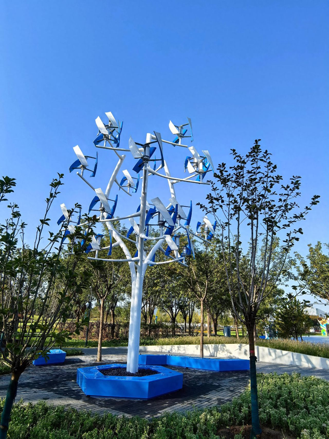 Photo by Wenyu River Park - Arboreal Art Exhibition