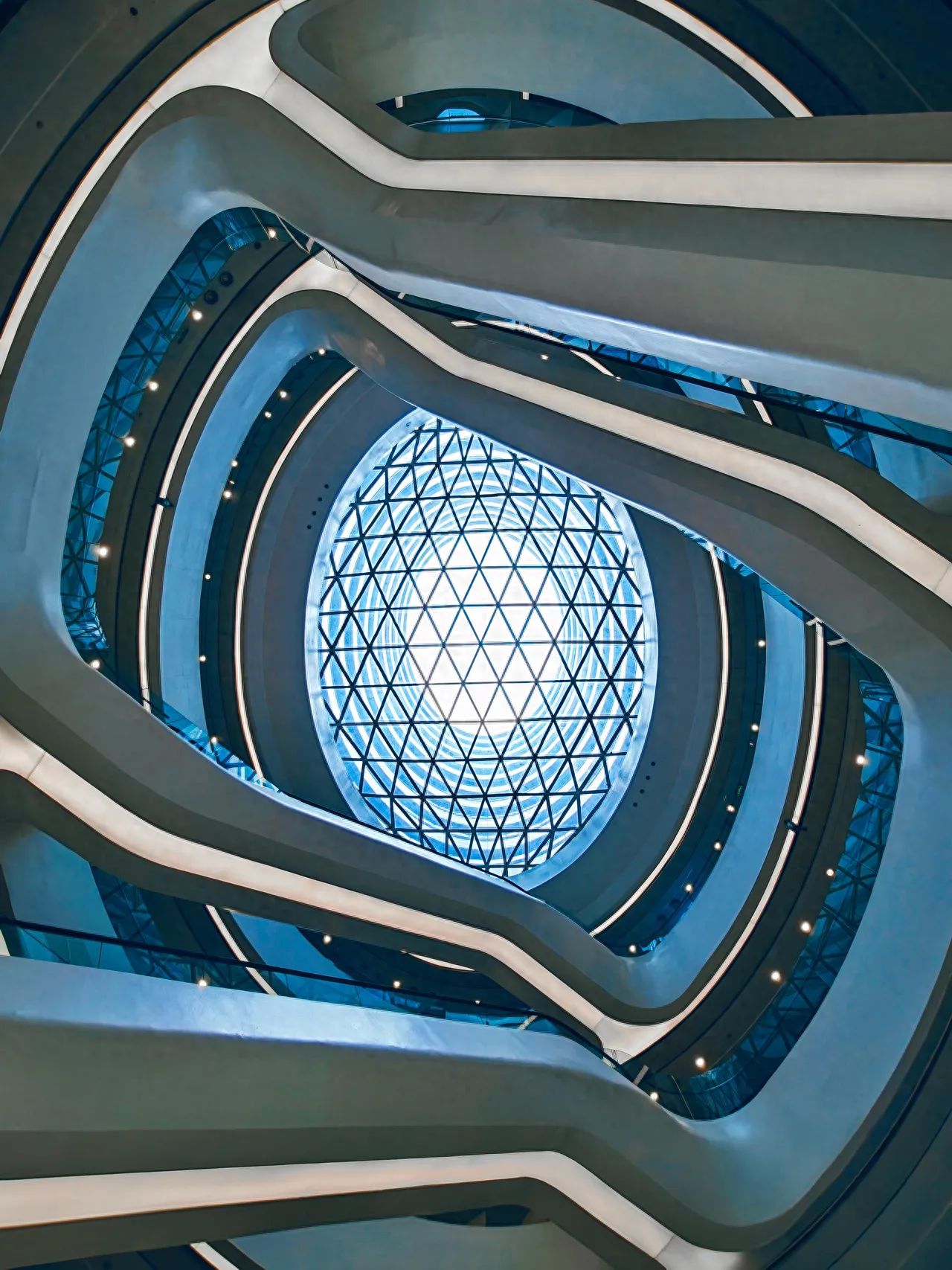 Photo by Galaxy SOHO Shopping Center - Dome Structure Skylight