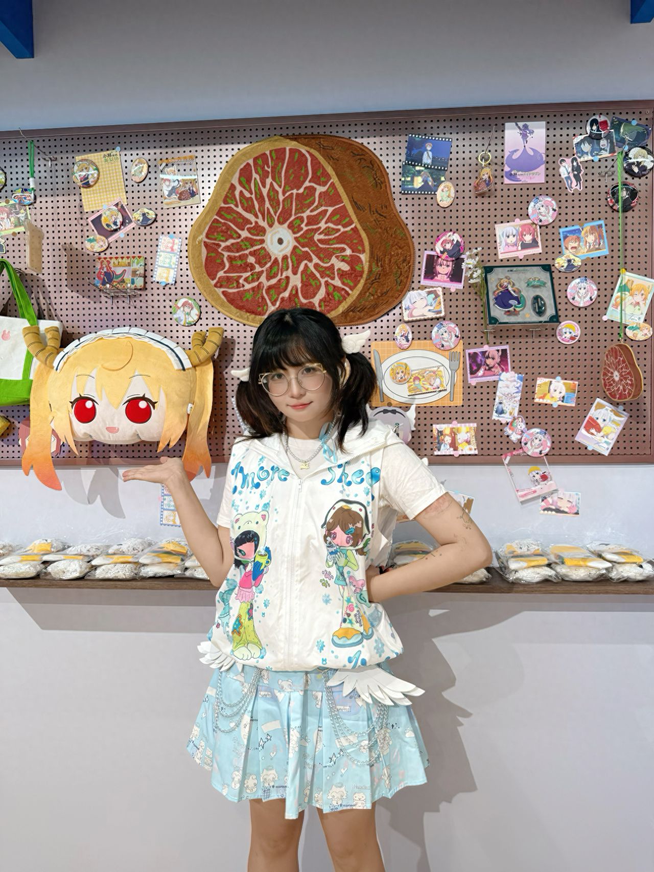 Photo by Chaoyang Joy City - in front of the Millet Display Wall