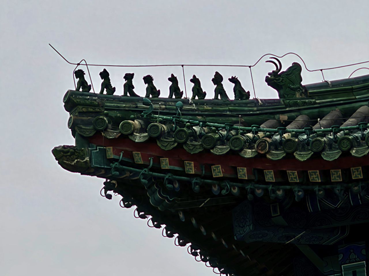 Photo by Beijing Qianmen Park Arrow Tower Ridge Beasts