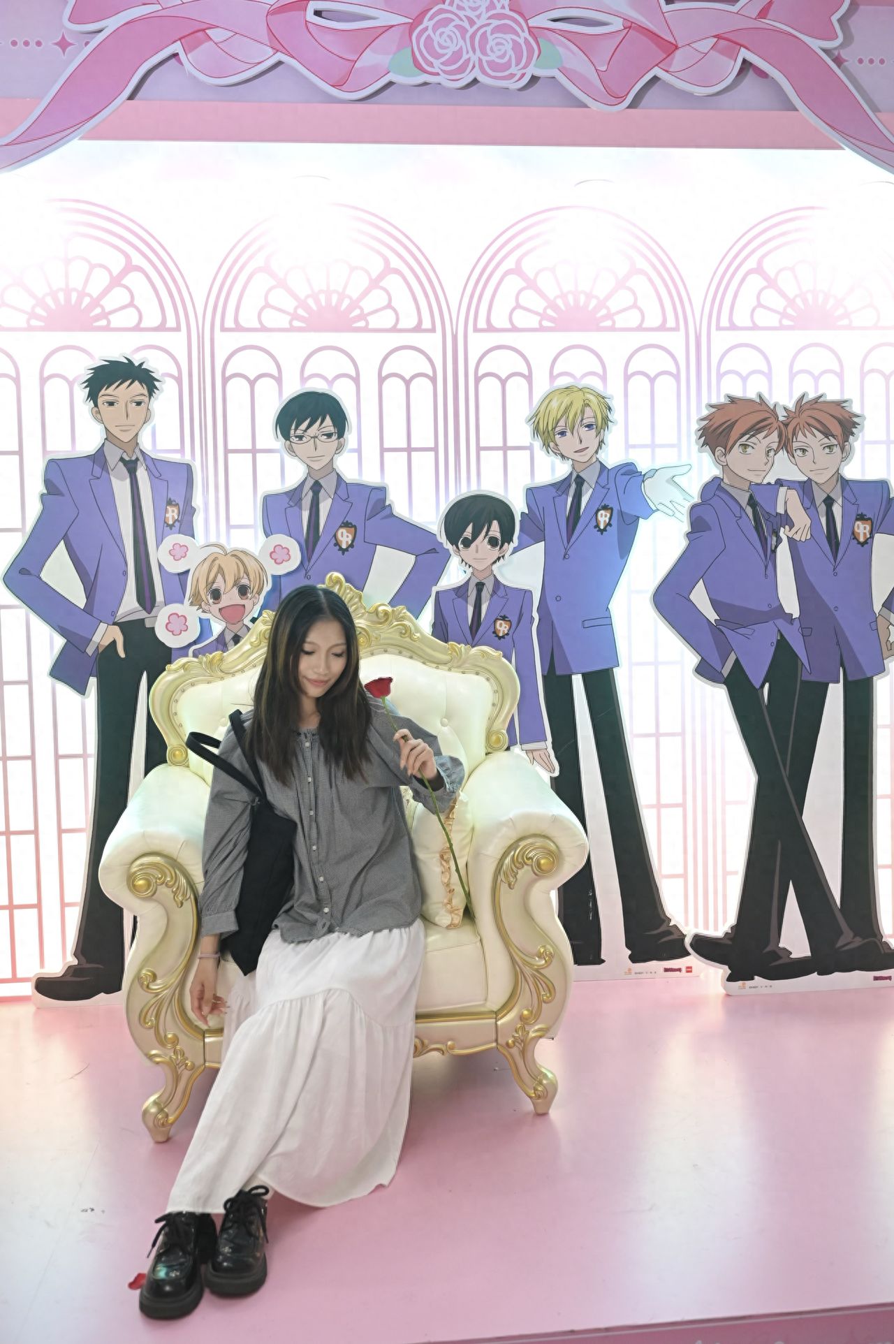 Photo by Chaoyang Joy City - All Characters Standing Signs of Ouran High School Host Club