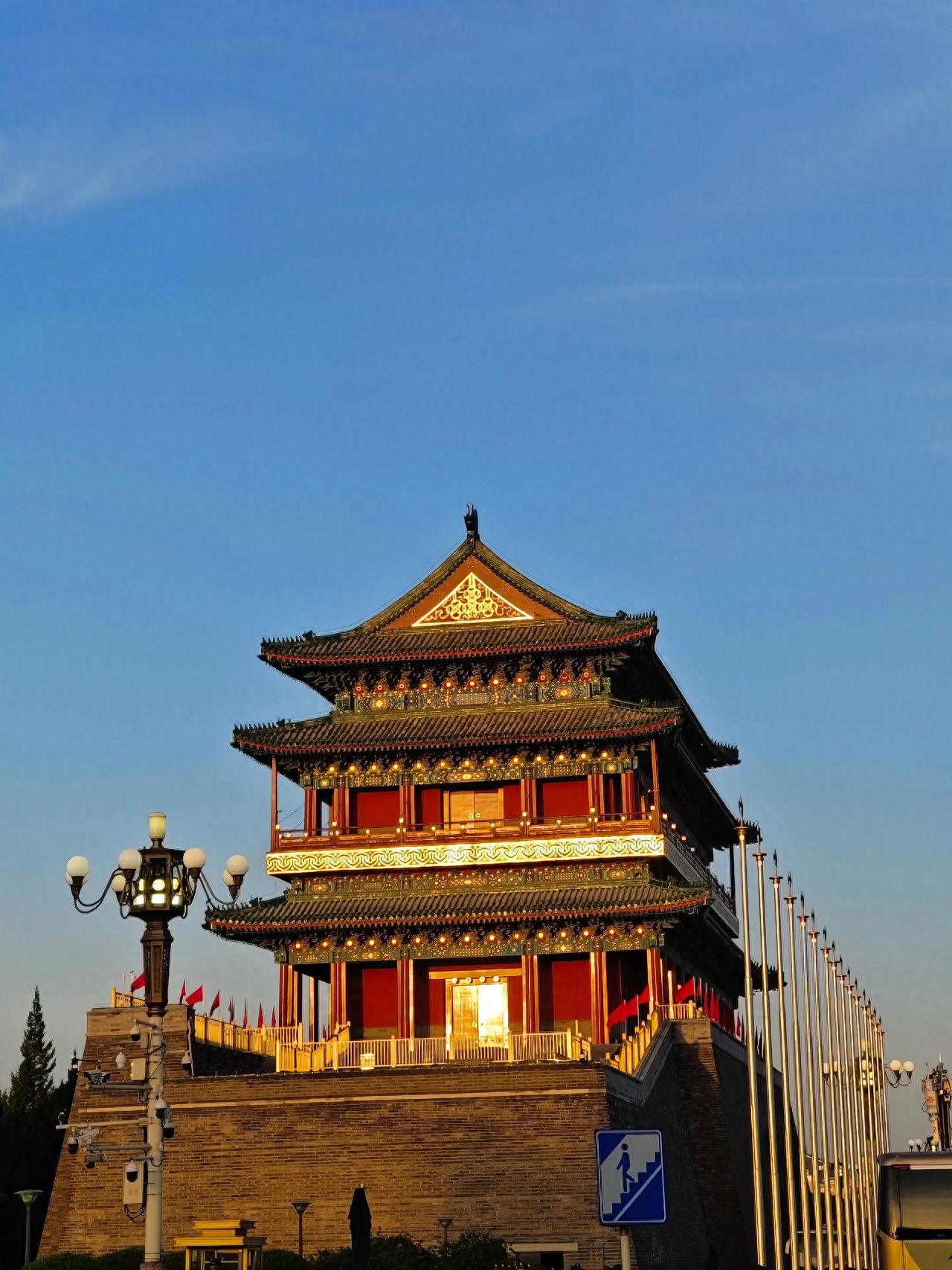 Photo by Zhengyangmen Arrow Tower - Side View