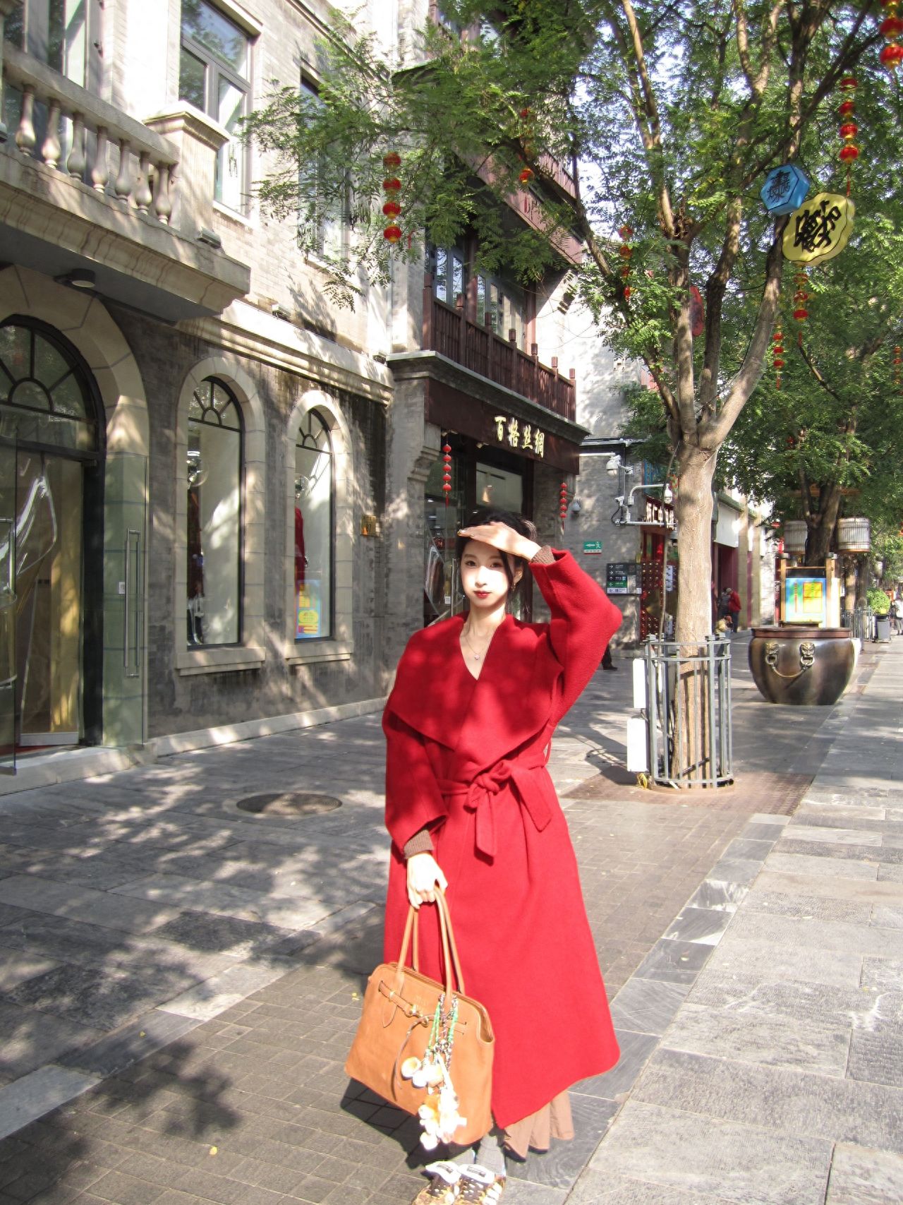 Photo by Qianmen Street - Take a photo with the street and European-style architecture.