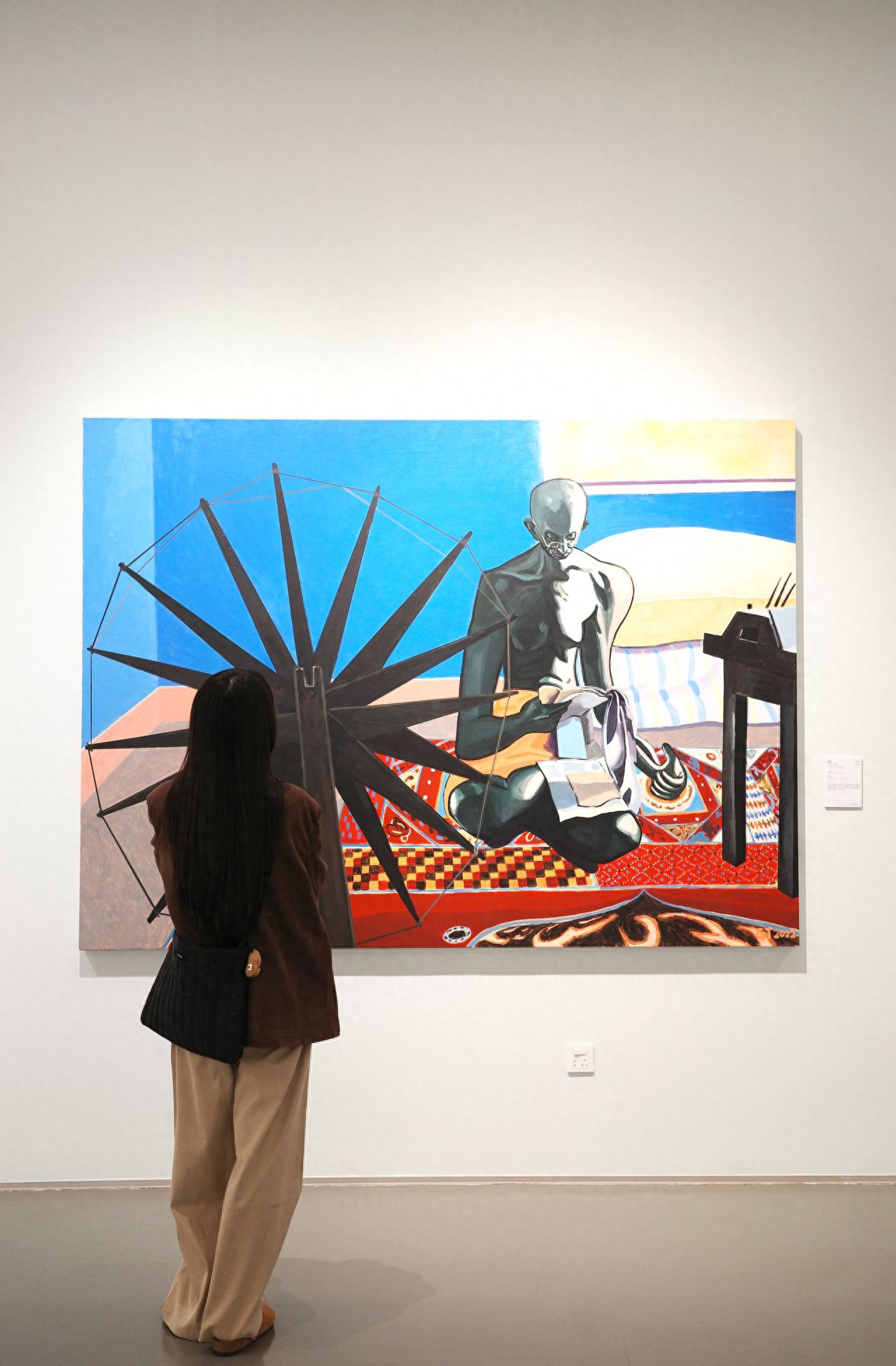 Photo by Beijing X Art Museum - Colorful Abstract Wall Art