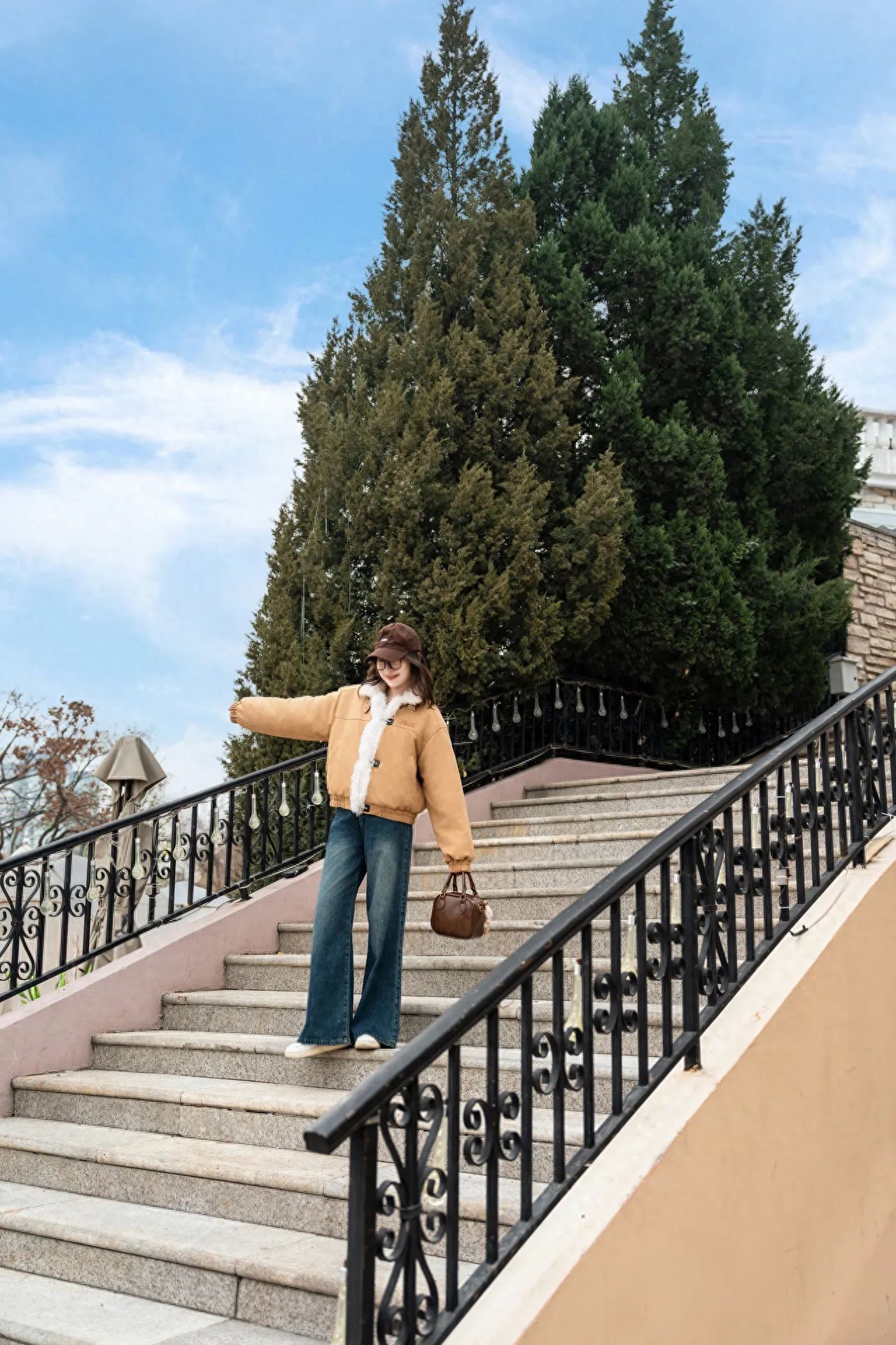 Photo by Blue Harbor - Black Guardrail Staircase