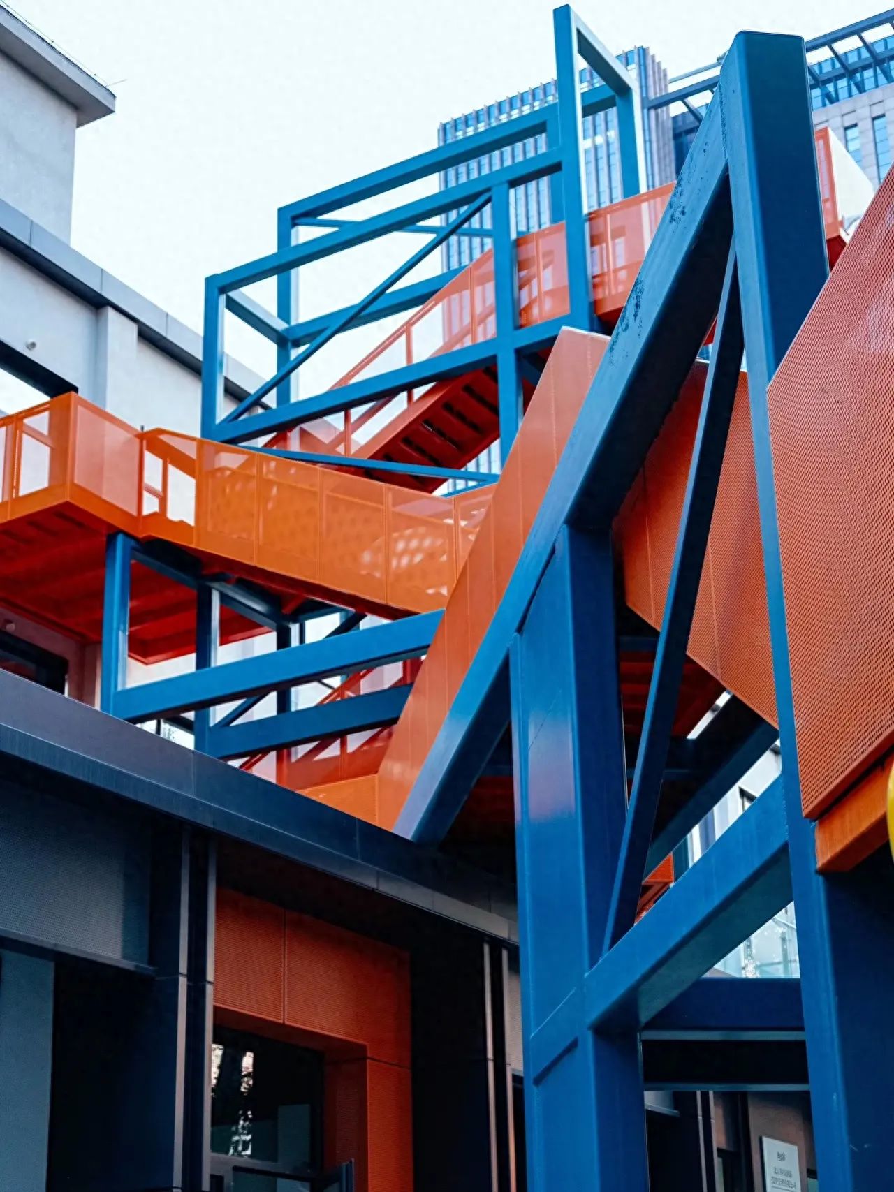 Photo by Beijing Satellite Manufacturing Factory Science and Technology Park - Under the Stairs