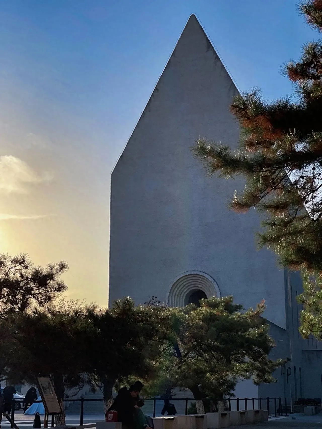 Photo by Oil Painting Institute of the Chinese National Academy of Arts - Side Aisle of the Church