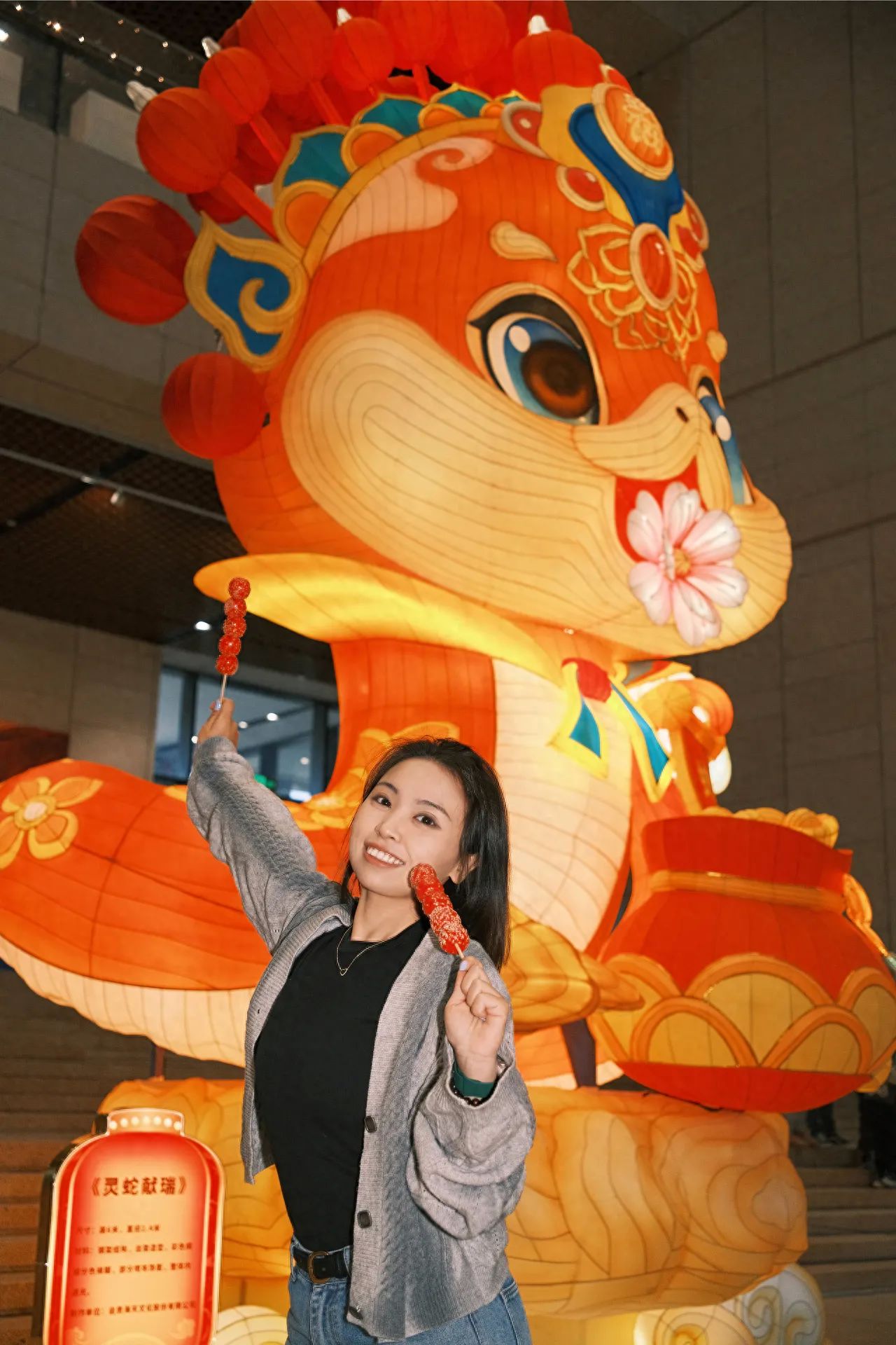 Photo by China National Arts and Crafts Museum - Auspicious Serpent Bestows Good Fortune