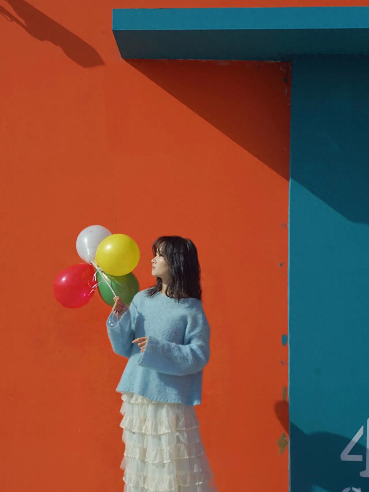 Photo by 491 Space - Intersection of Red and Blue Walls