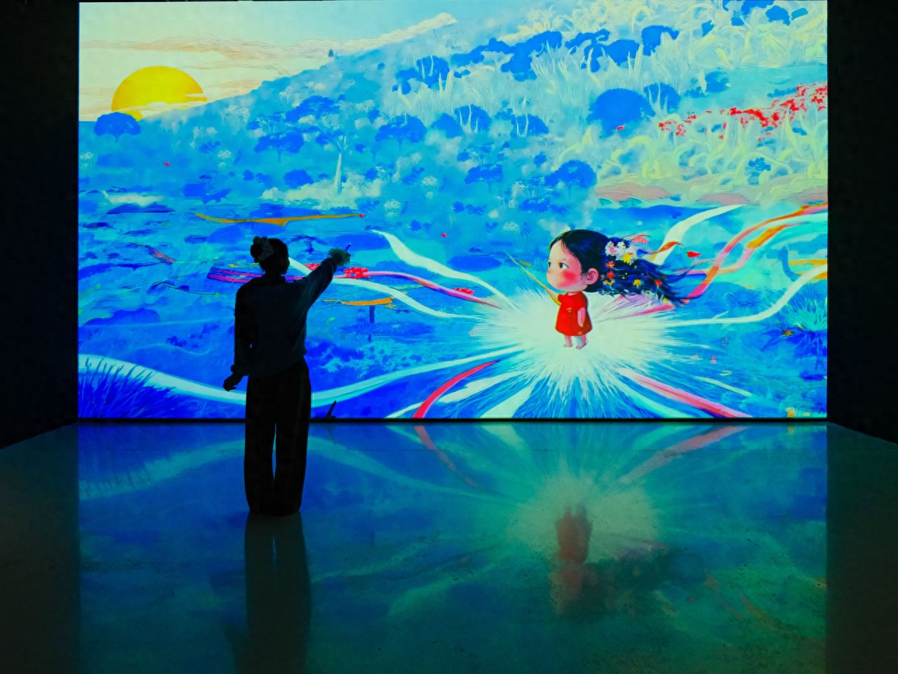 Photo by Beijing Times Art Museum - Projection Wall
