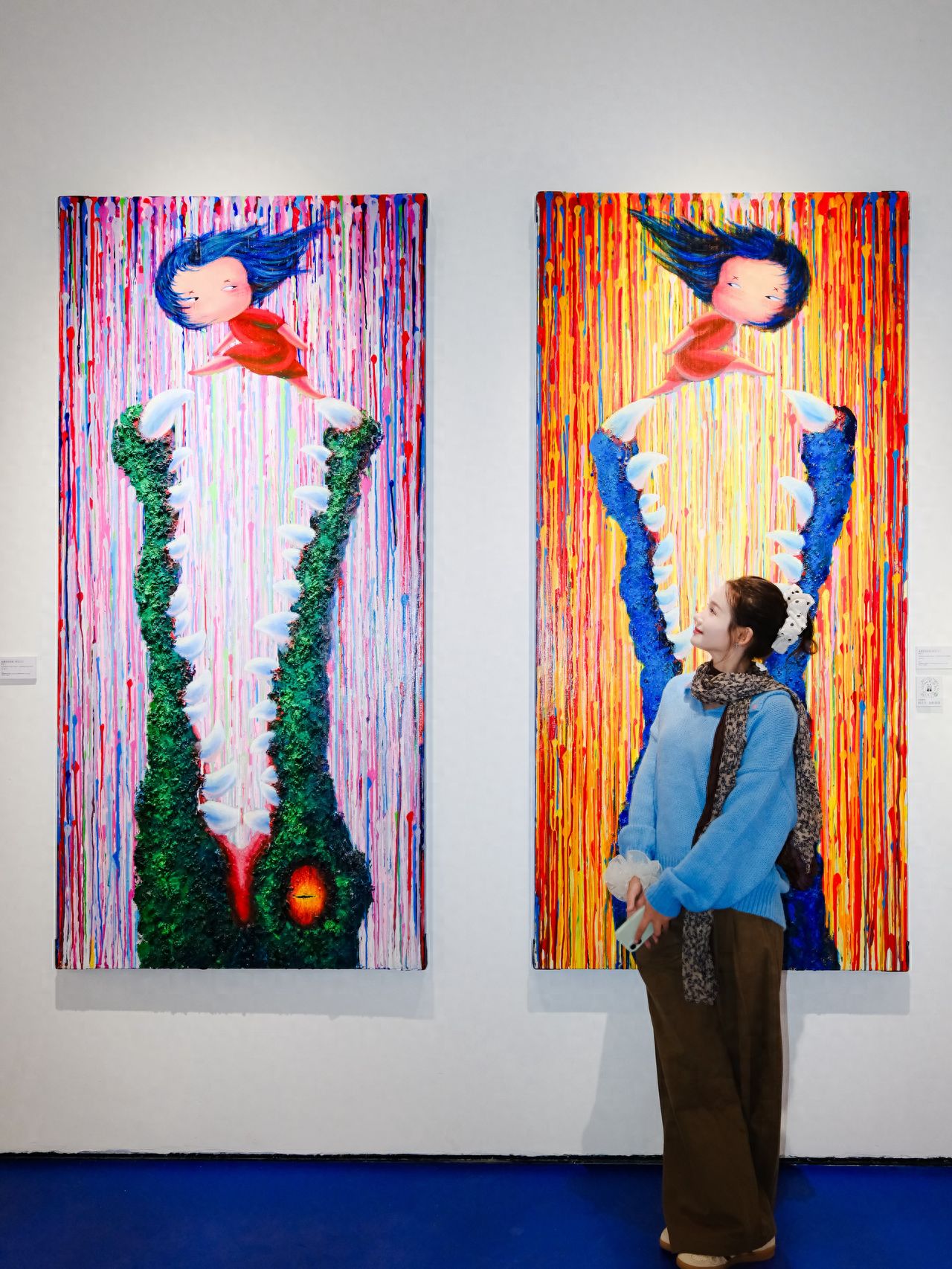 Photo by Beijing Times Art Museum - Double Alligator Dolls