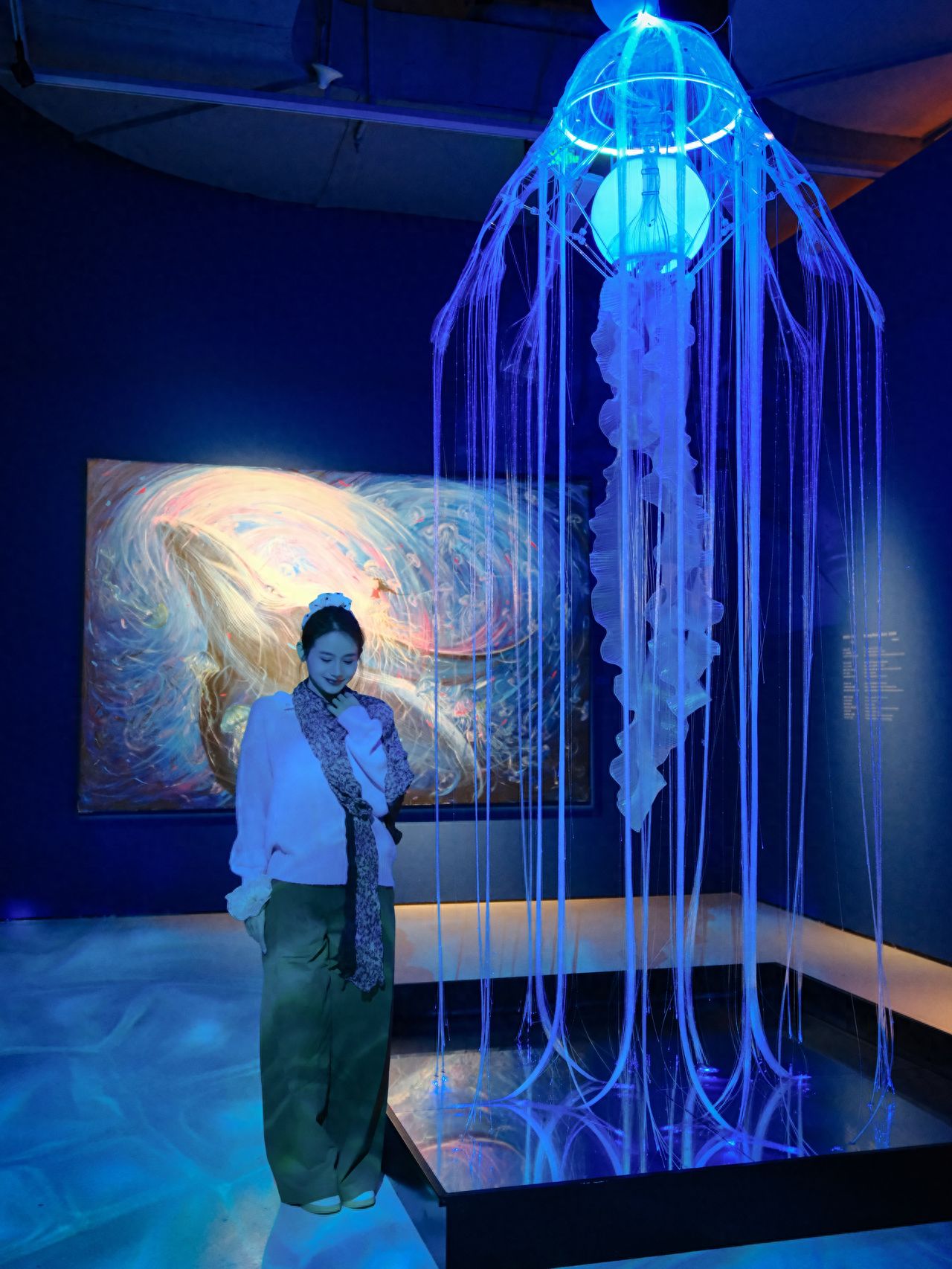 Photo by Beijing Times Art Museum - Jellyfish Kinetic Installation