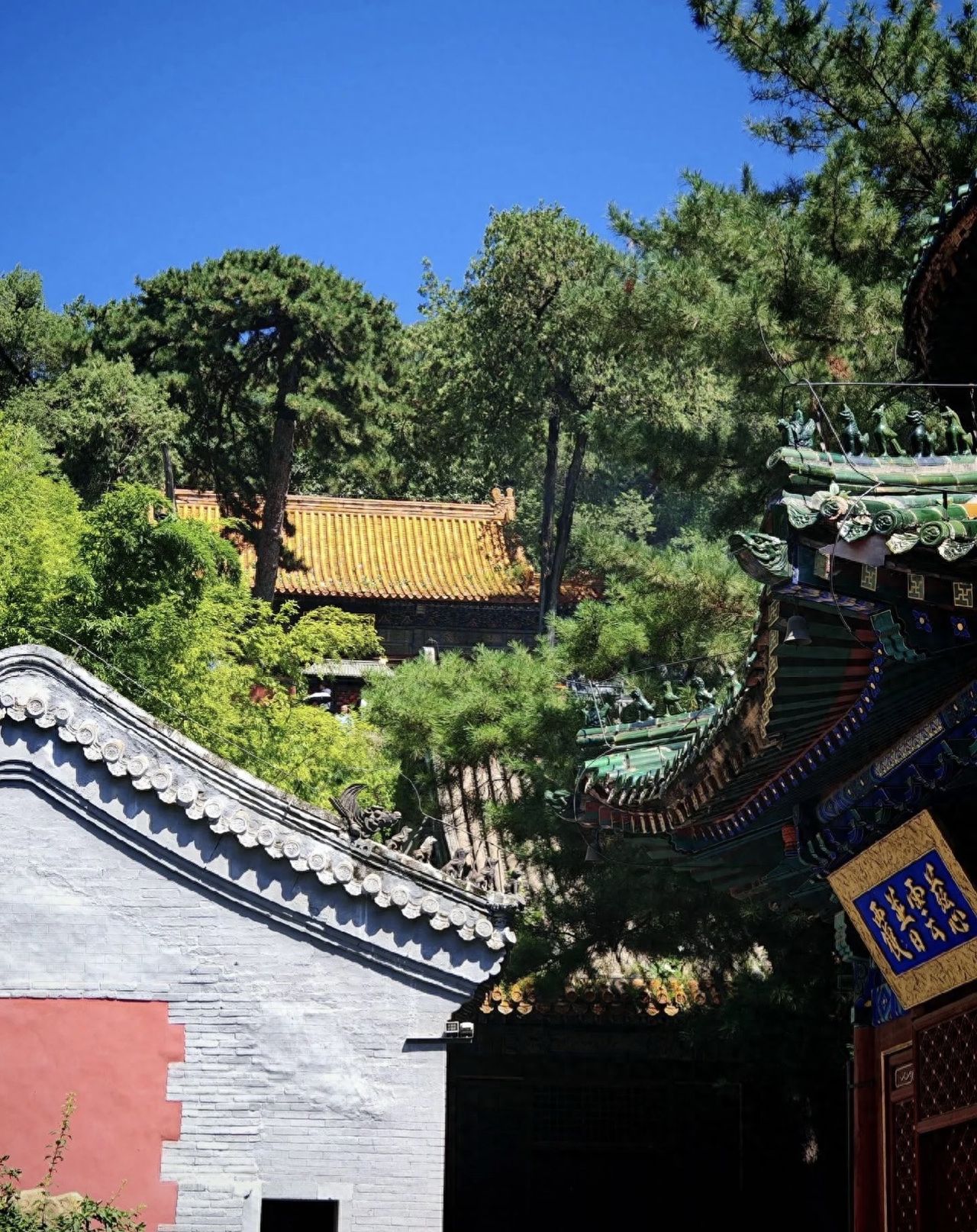Photo by Tanzhe Temple - Complex of Plaques and Trees