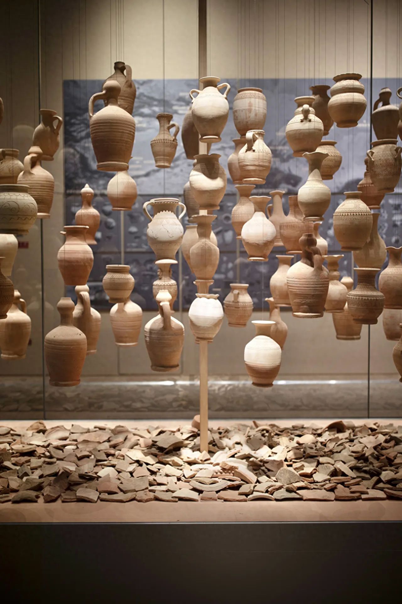Photo by China National Arts and Crafts Museum - Xinjiang Earthenware Art Installation