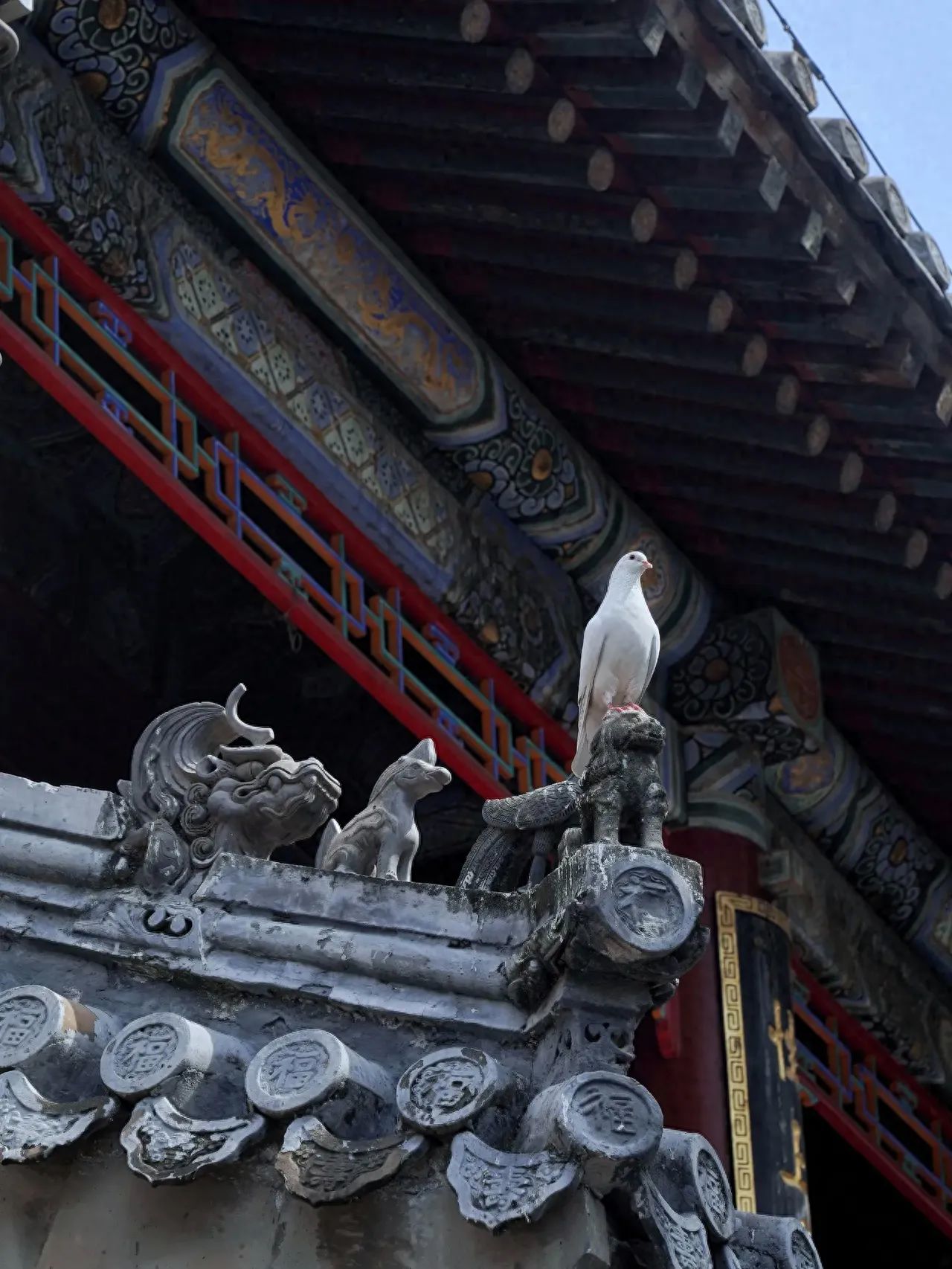 Photo by Tanzhe Temple - Temple Eave Sculptures