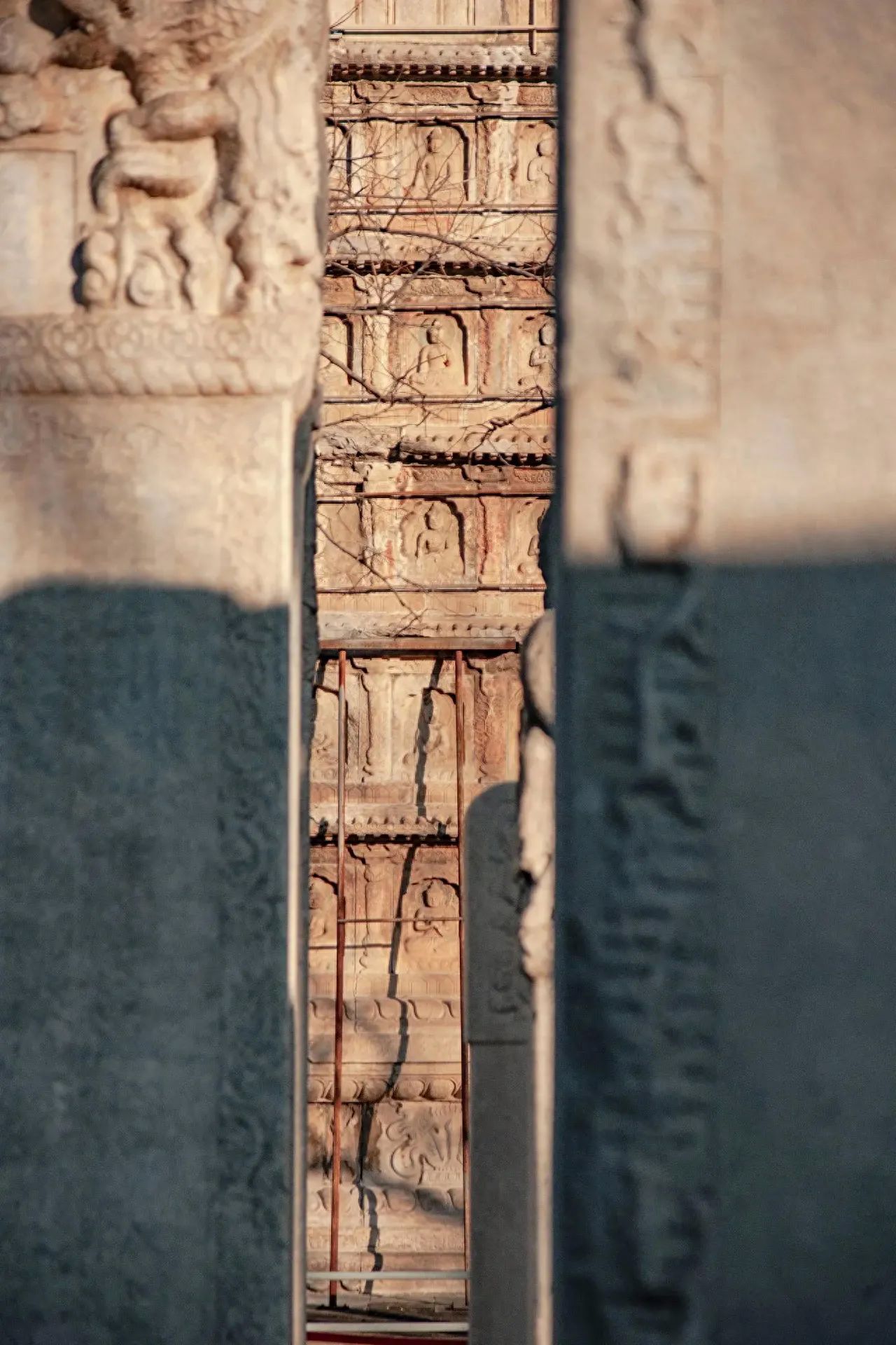 Photo by Wutasi Pagoda - Stone Carving Relief in the Interstices